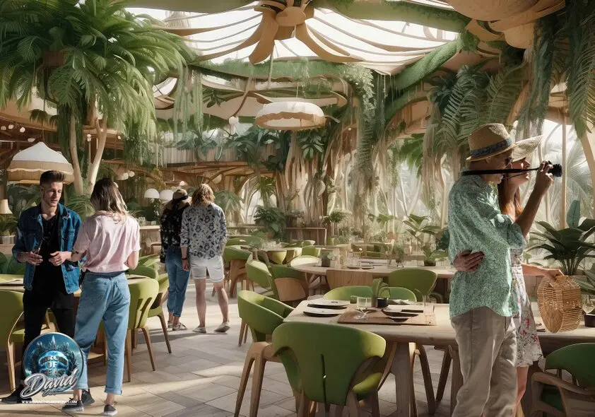 environment design David Theming Works,