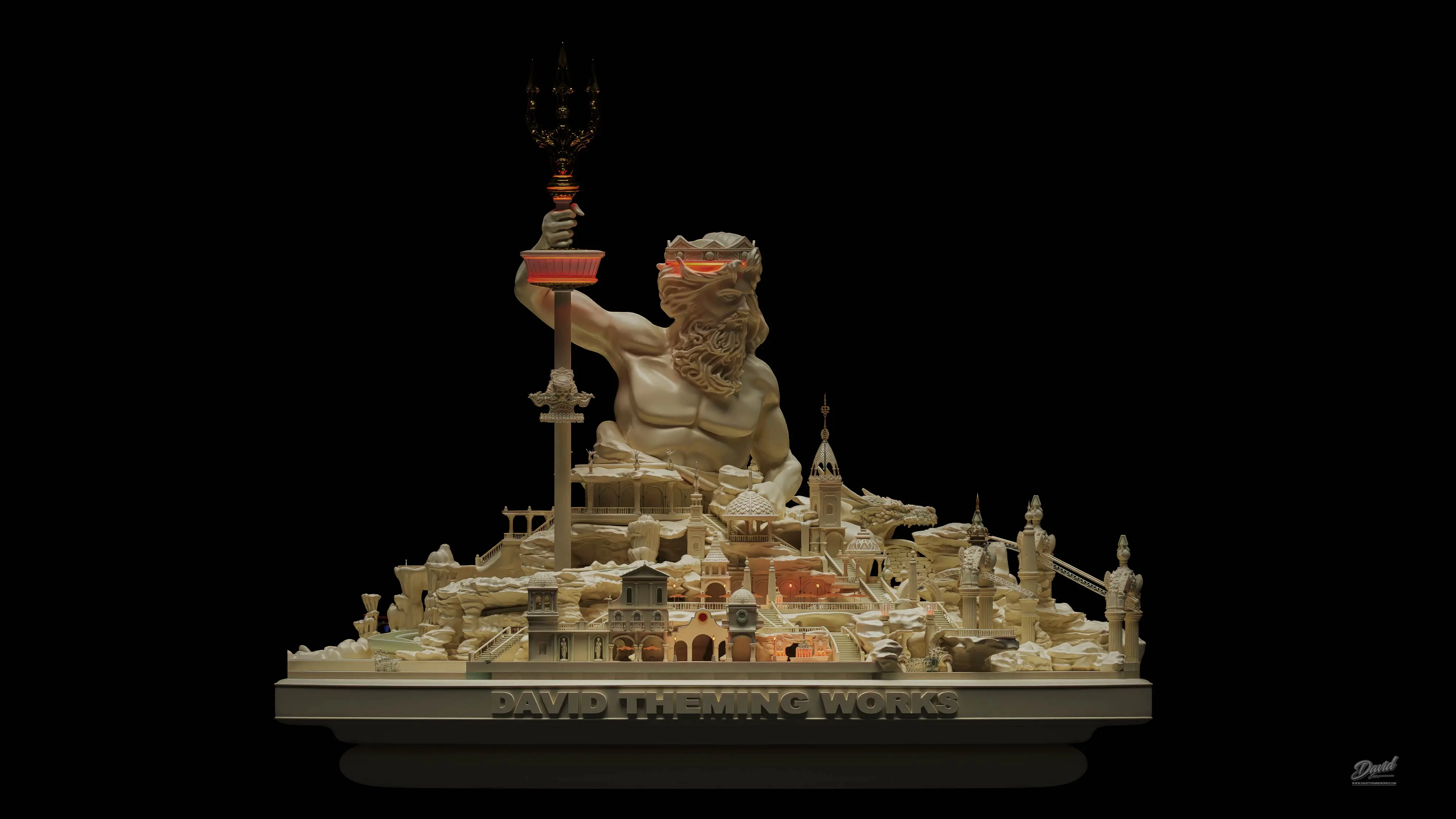David Theming Works, environment design