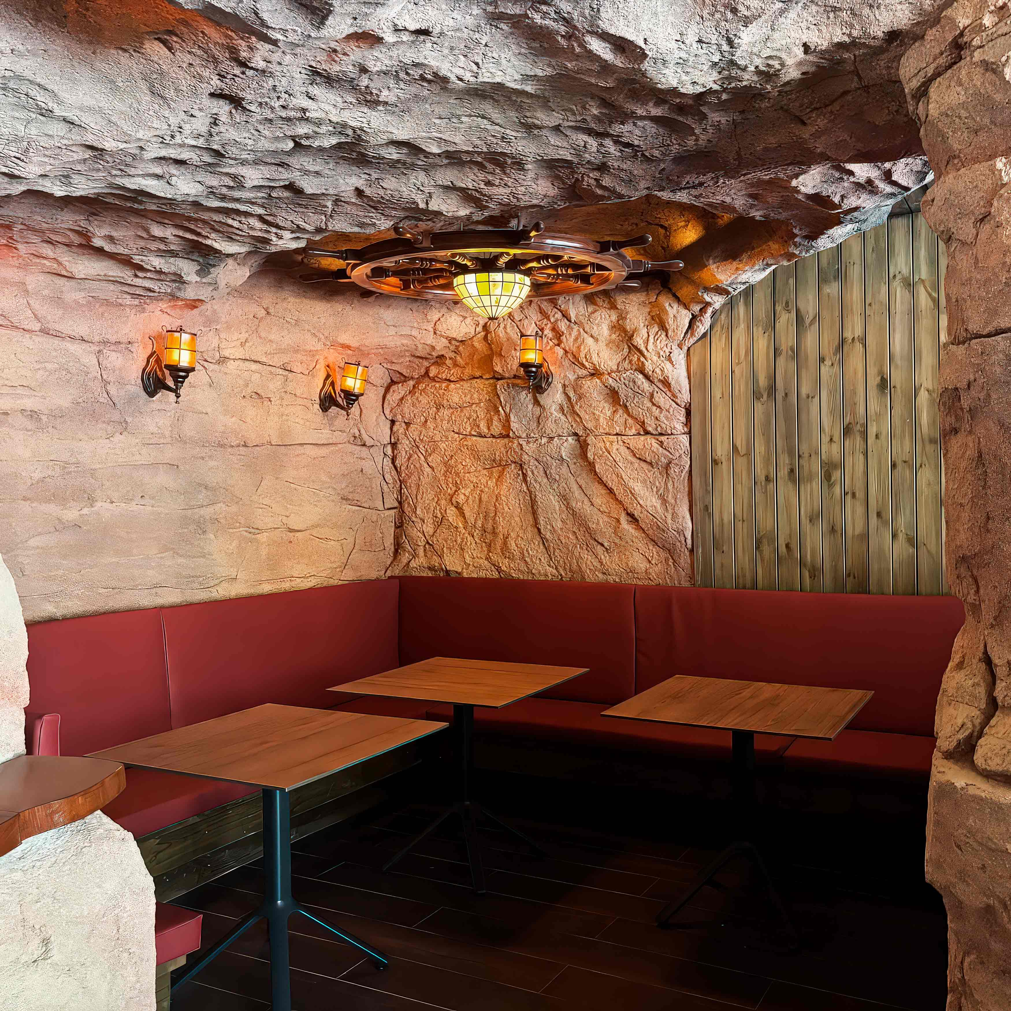 theme pirate restaurant design and construction david theming works