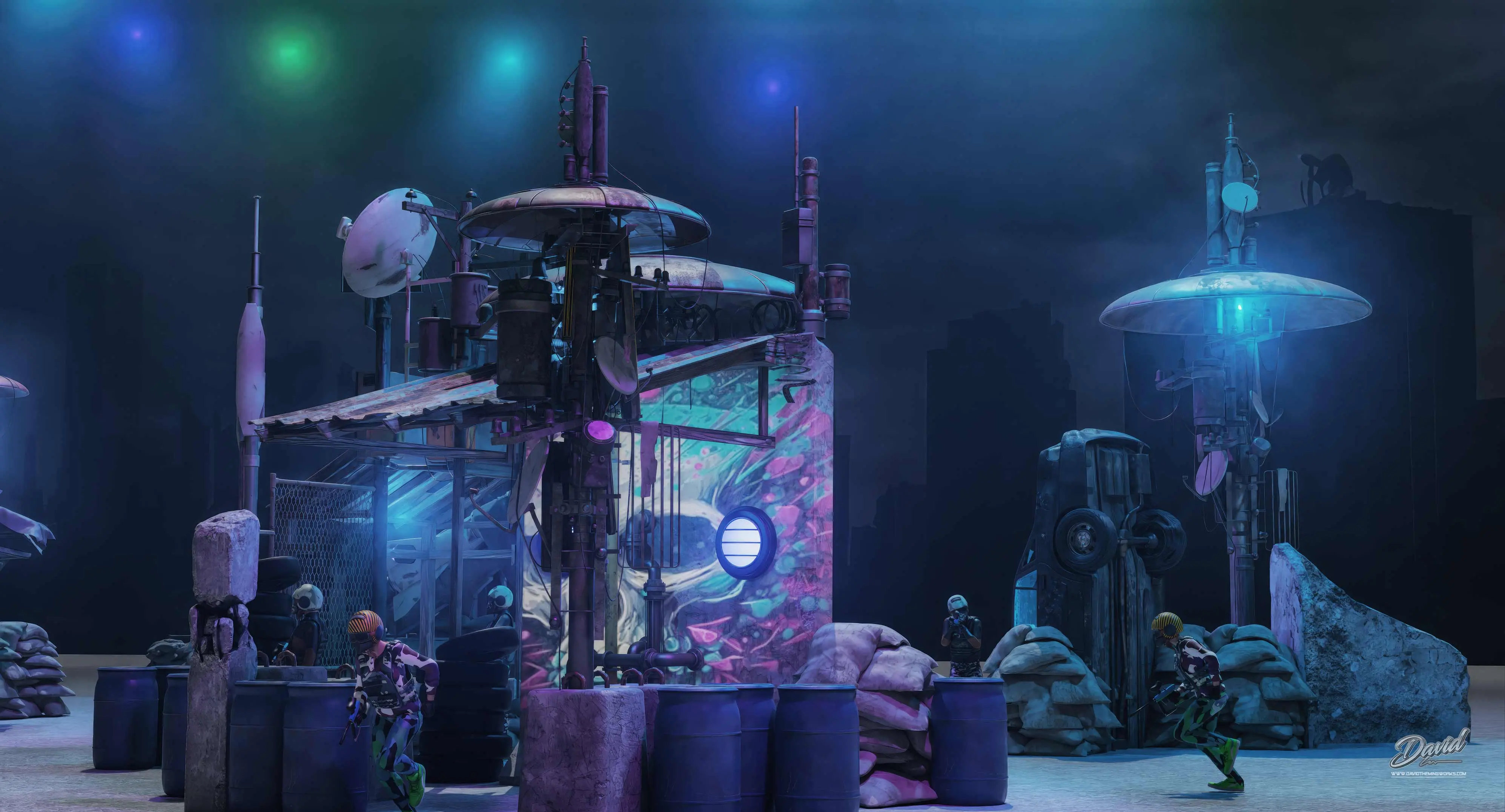 tactical paintball arena development <br /> immersive paintball battlefield design <br />