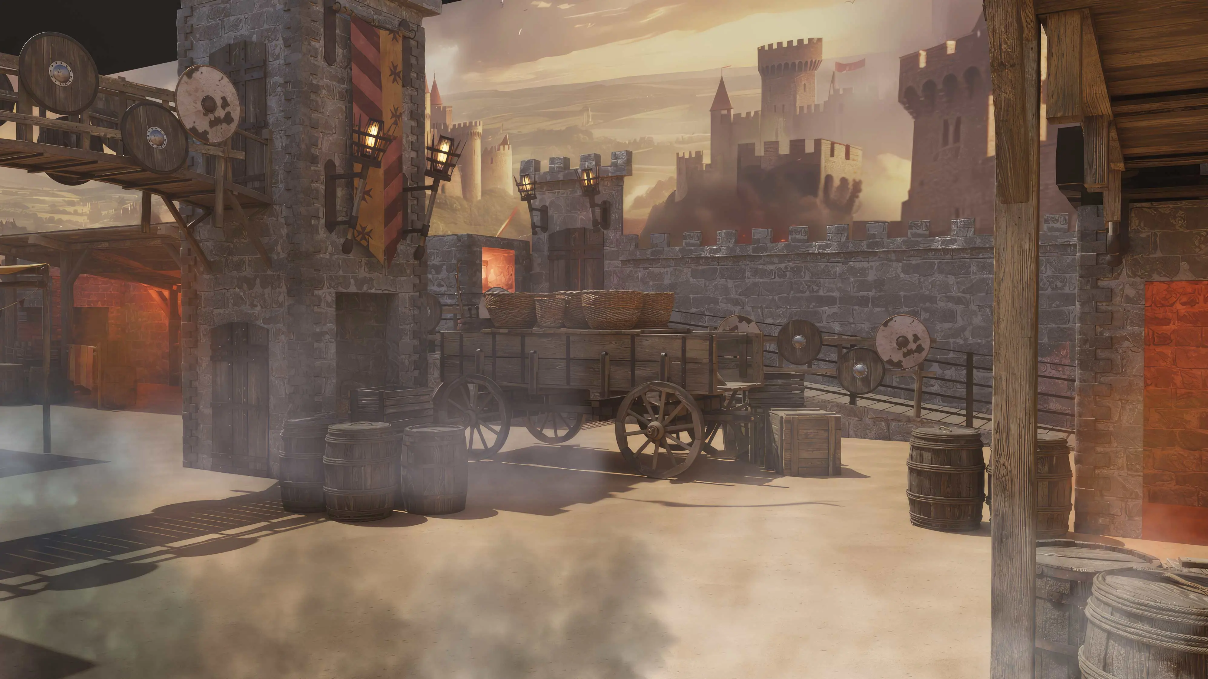 medieval castle paintball park design <br /> live-action medieval paintball games <br />