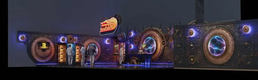 themed paintball park construction, paintball arena design,