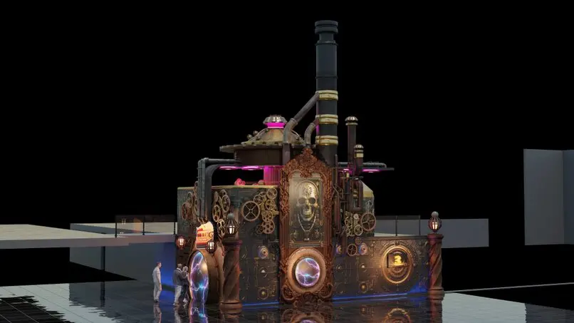 themed paintball park design david theming works