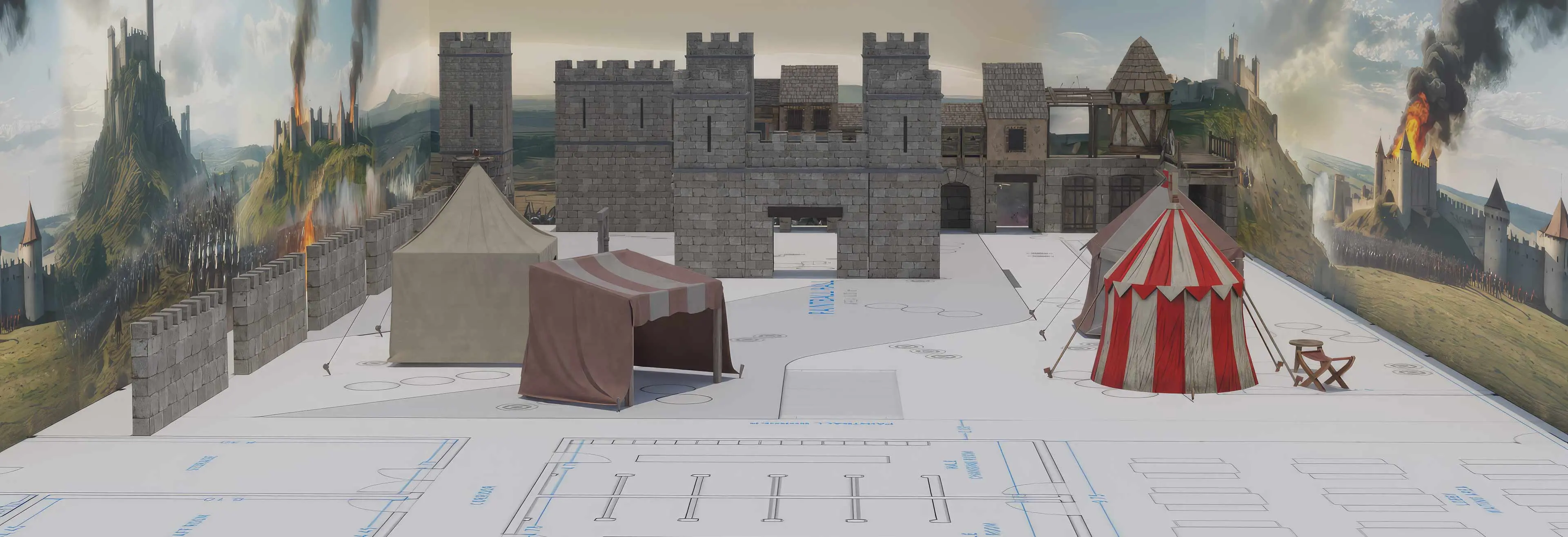 adventure park development kurdistan indoor paintball