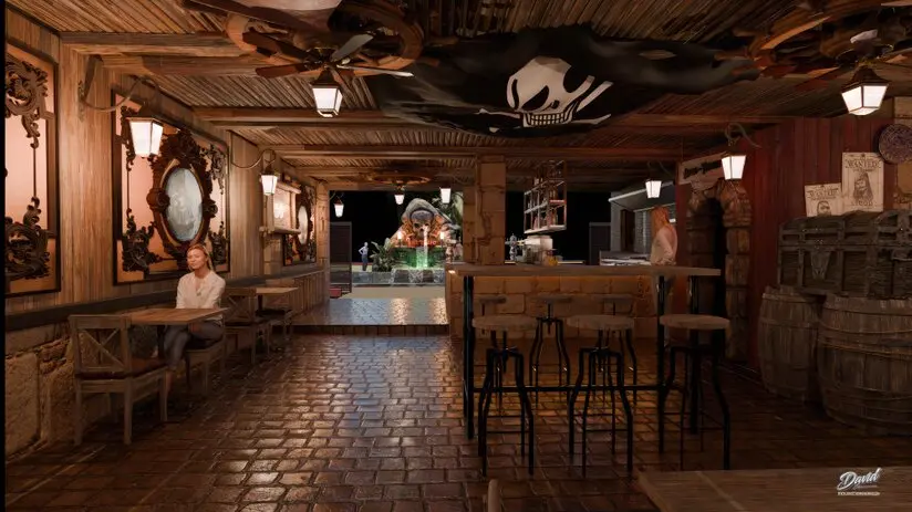 obstacle design lost island minigolf