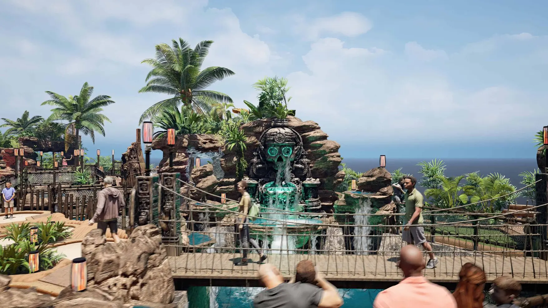 recreational course development, immersive mini golf experiences