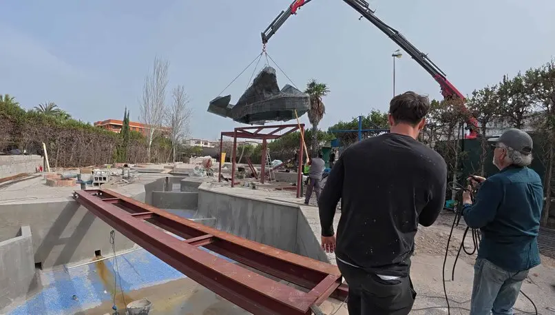 mini golf course construction lost island minigolf mallorca