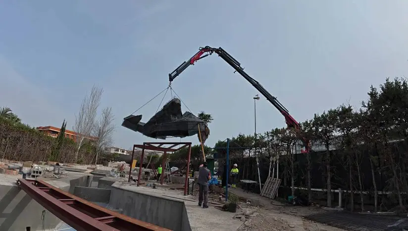 mini golf construction themed mini golf