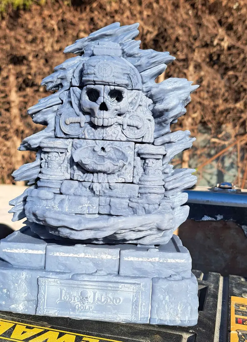 amusement park mini golf hole design