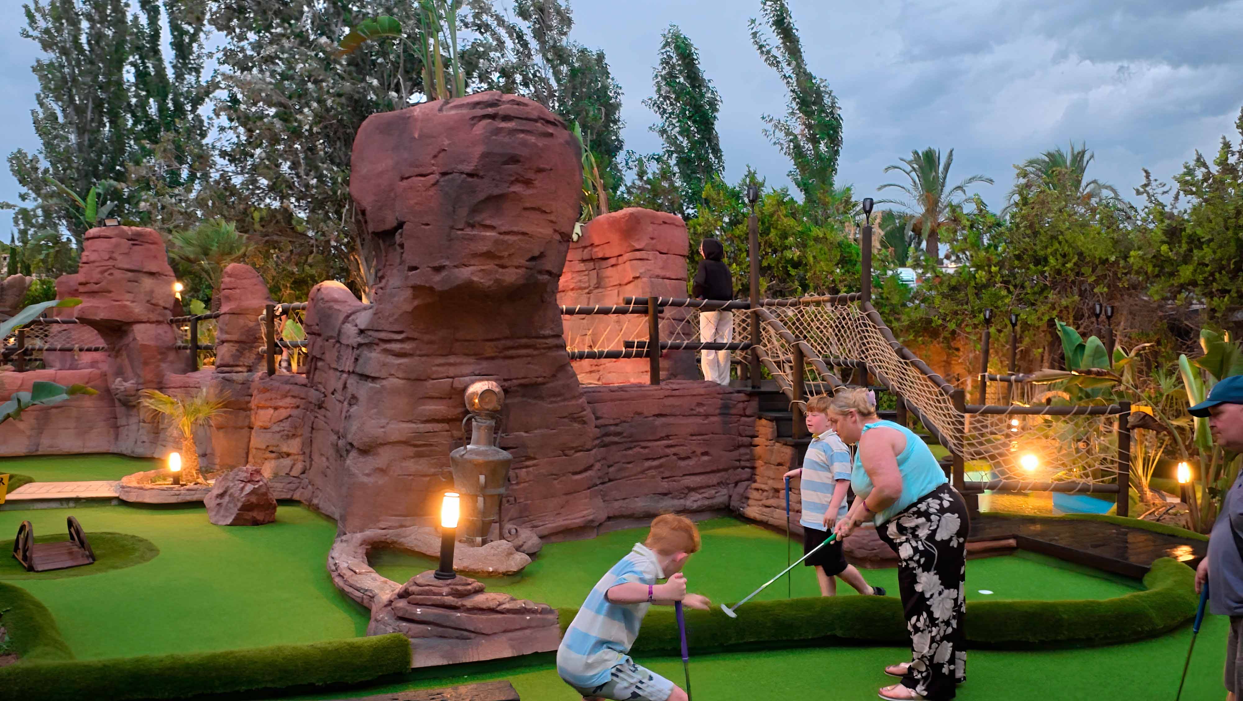 recreational course development mini golf course design