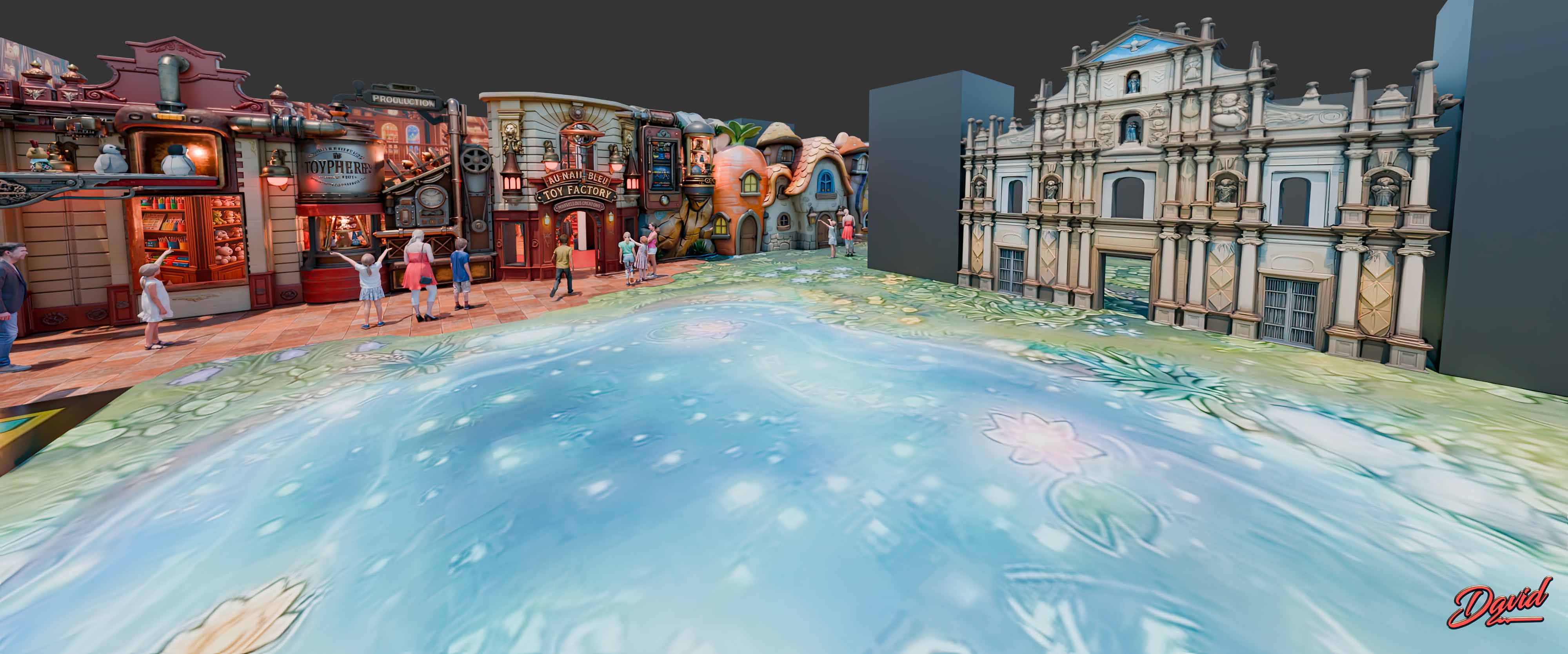 TOYSPHERE THEME PARK DESIGNED BY DAVID THEMING WORKS TOYSPHERE THEME PARK DESIGNED BY DAVID THEMING WORKS