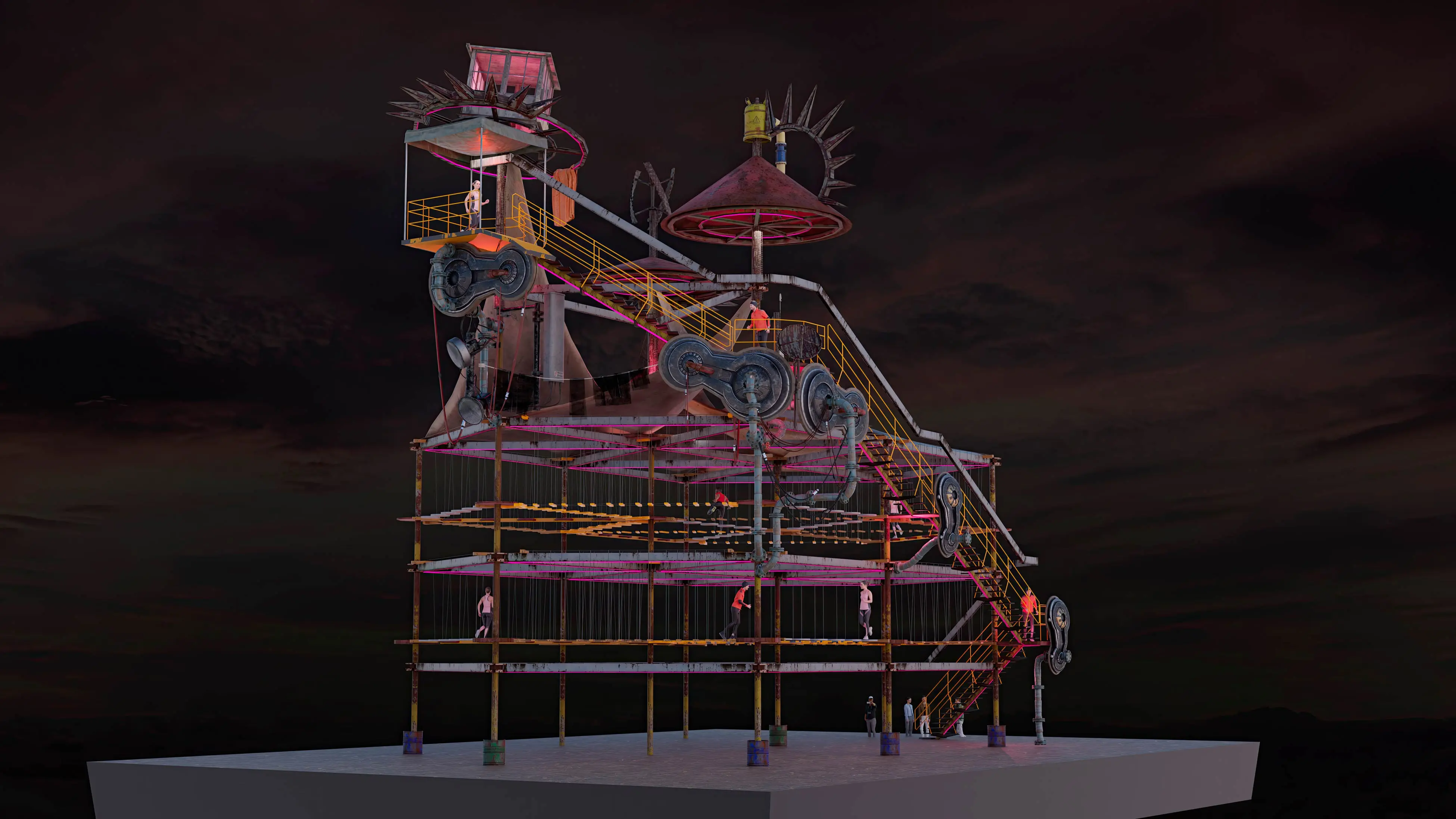 themed adventure environments family entertainment design,