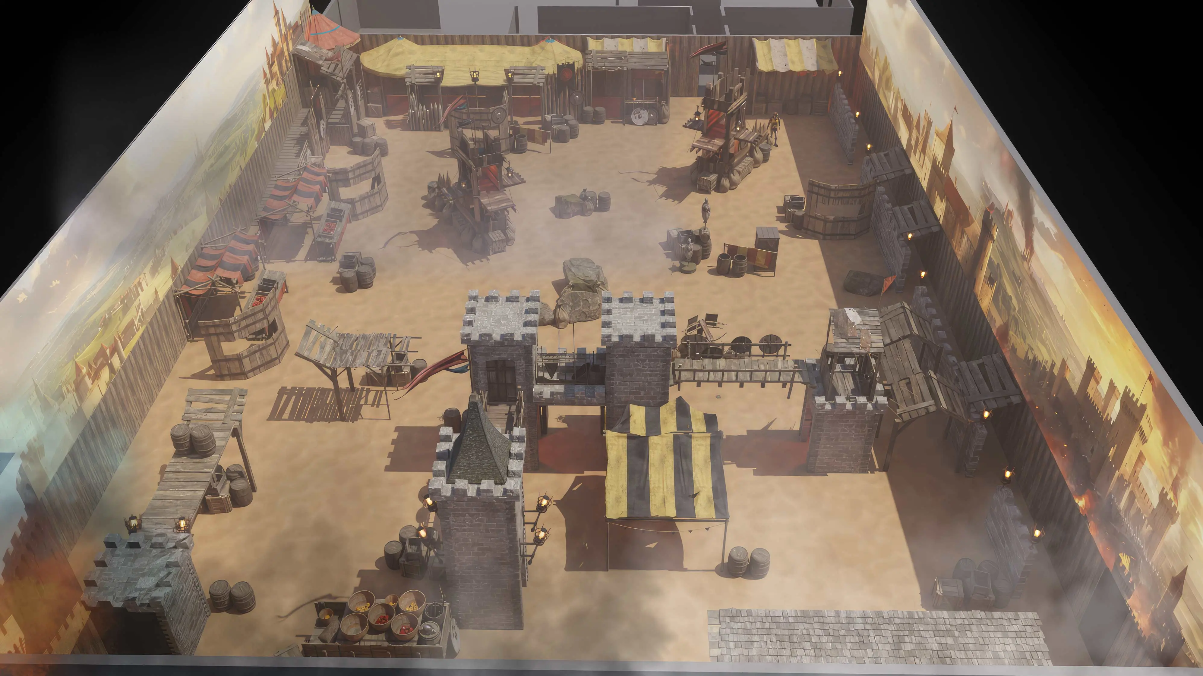 adventure park development immersive battle environments