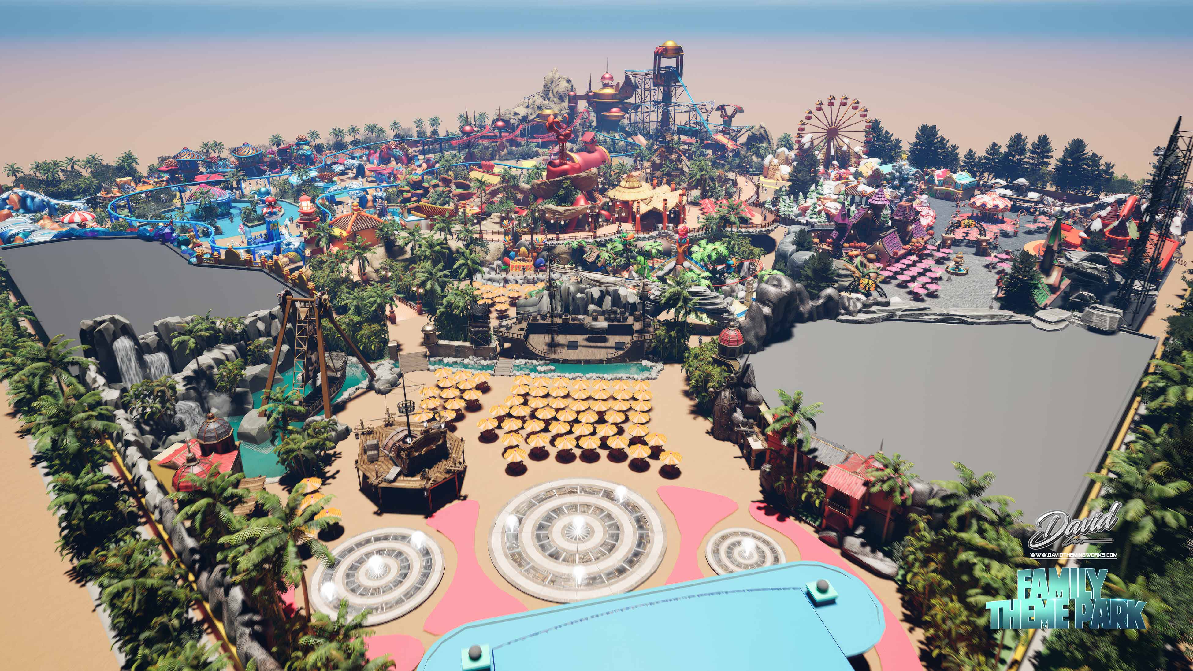 amusement park design theme park design, amusement park design