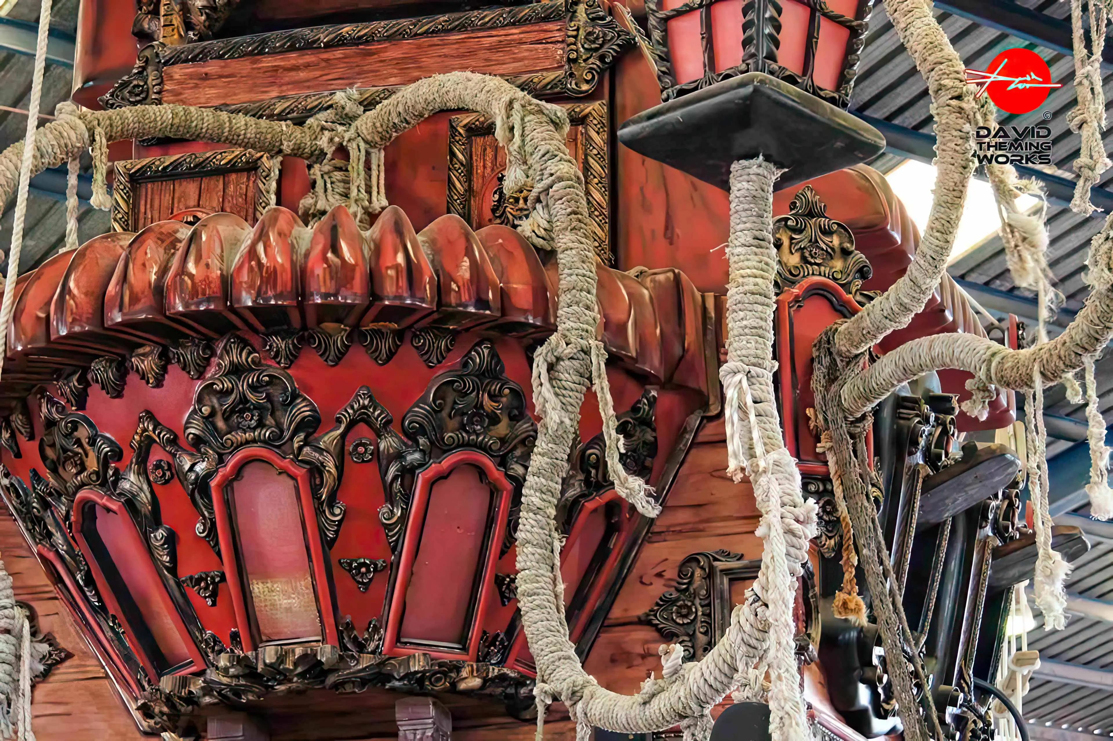 park theming themed structures