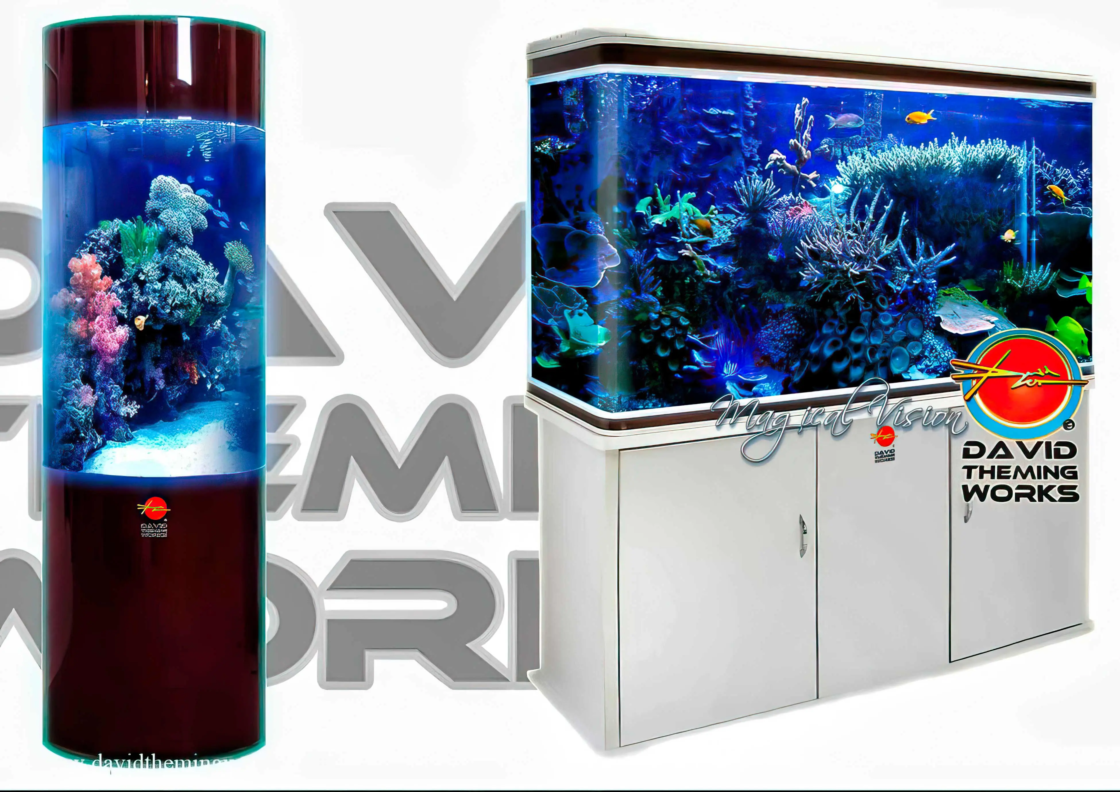 luxury themed aquarium design david theming works