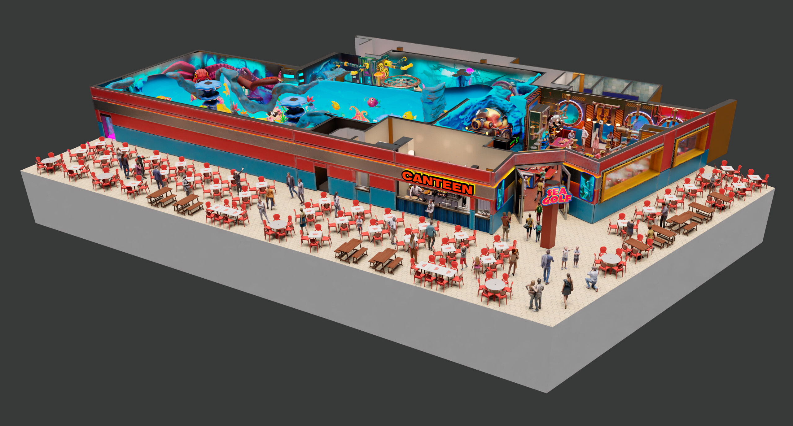 Thématisation des parcs de mini golf