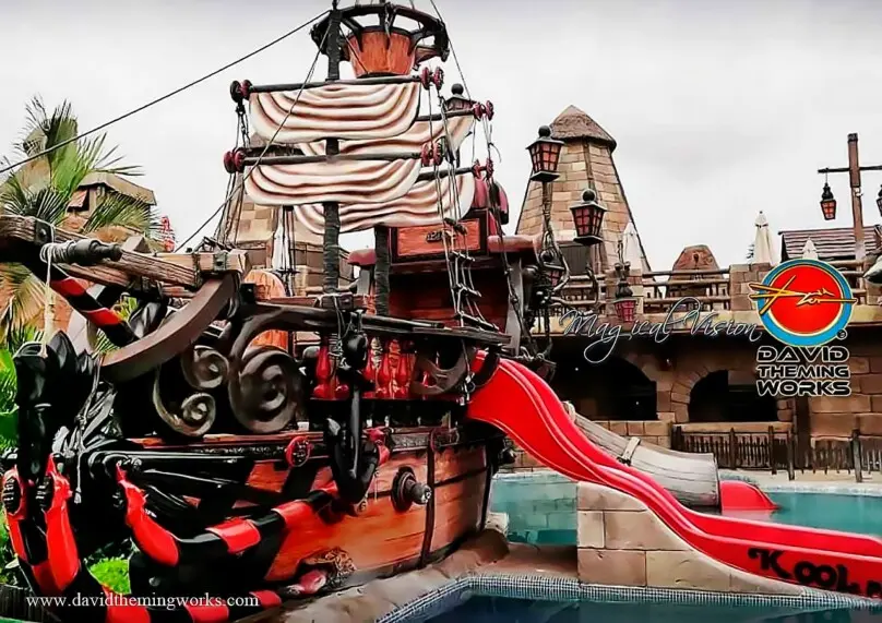 Pirate Boat Pools pour enfants.