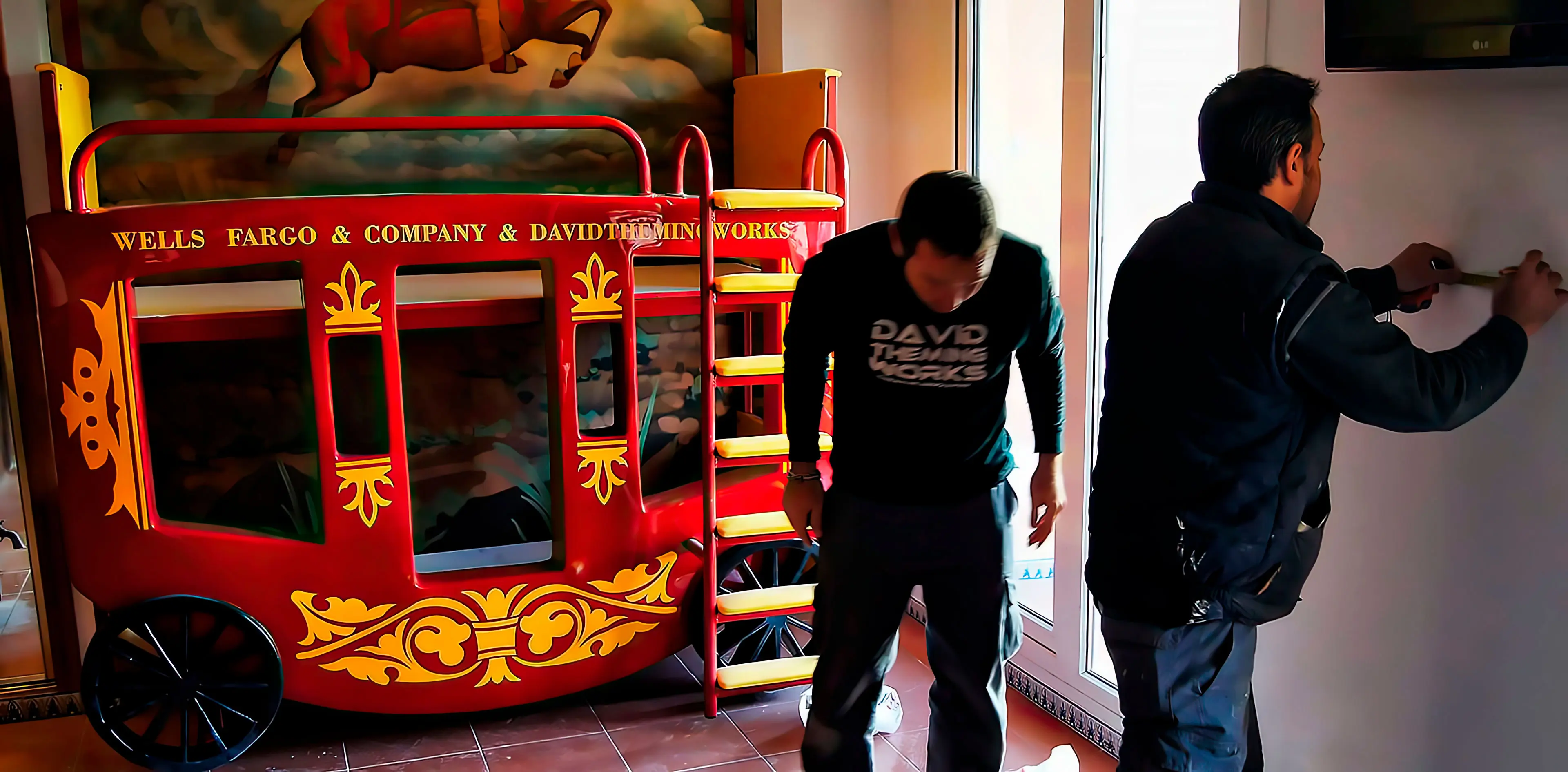 conception de chambres à thème conception et construction de salles à thème