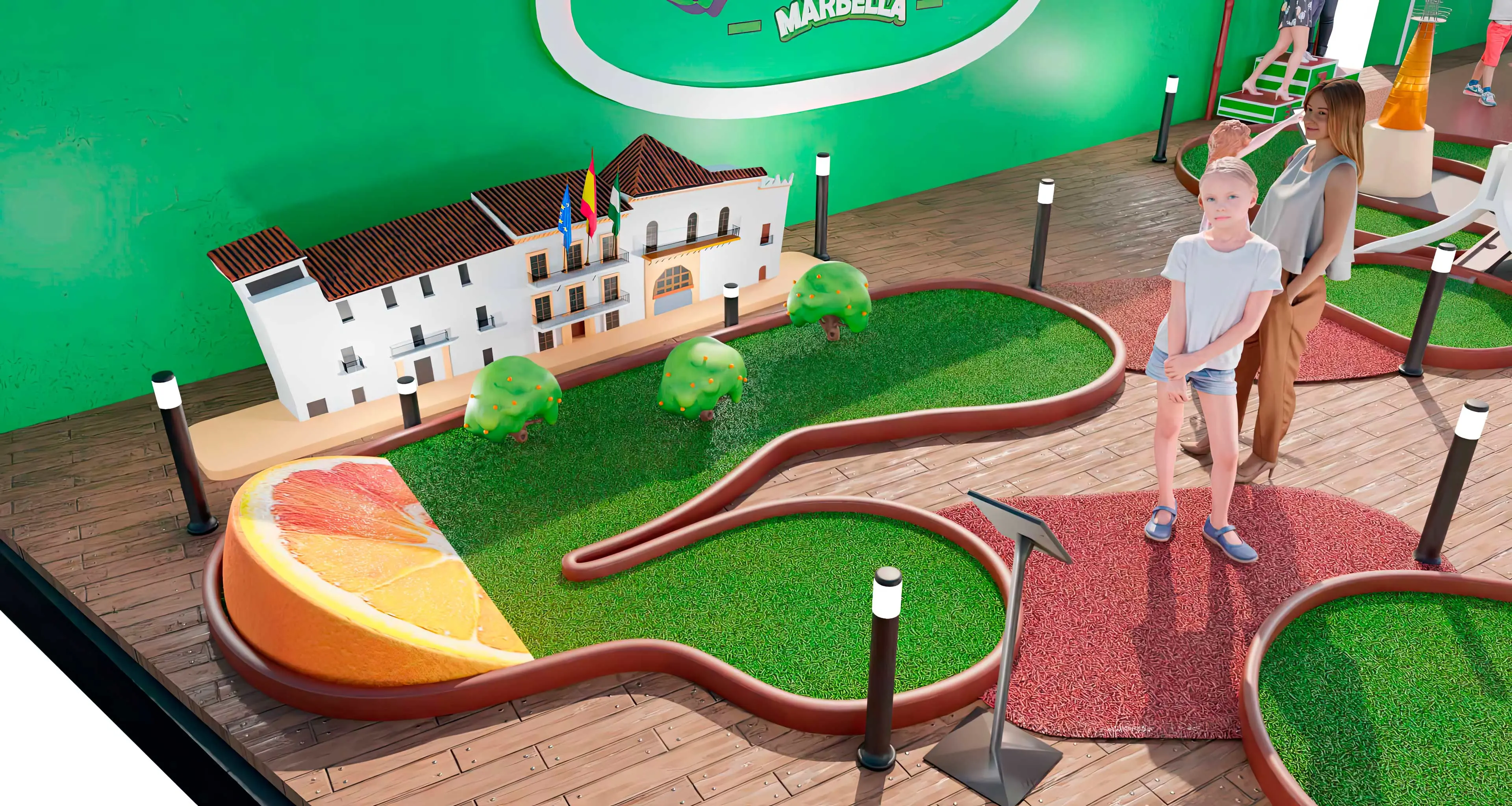 conception et construction de mini-golfs conception de parc de mini-golf