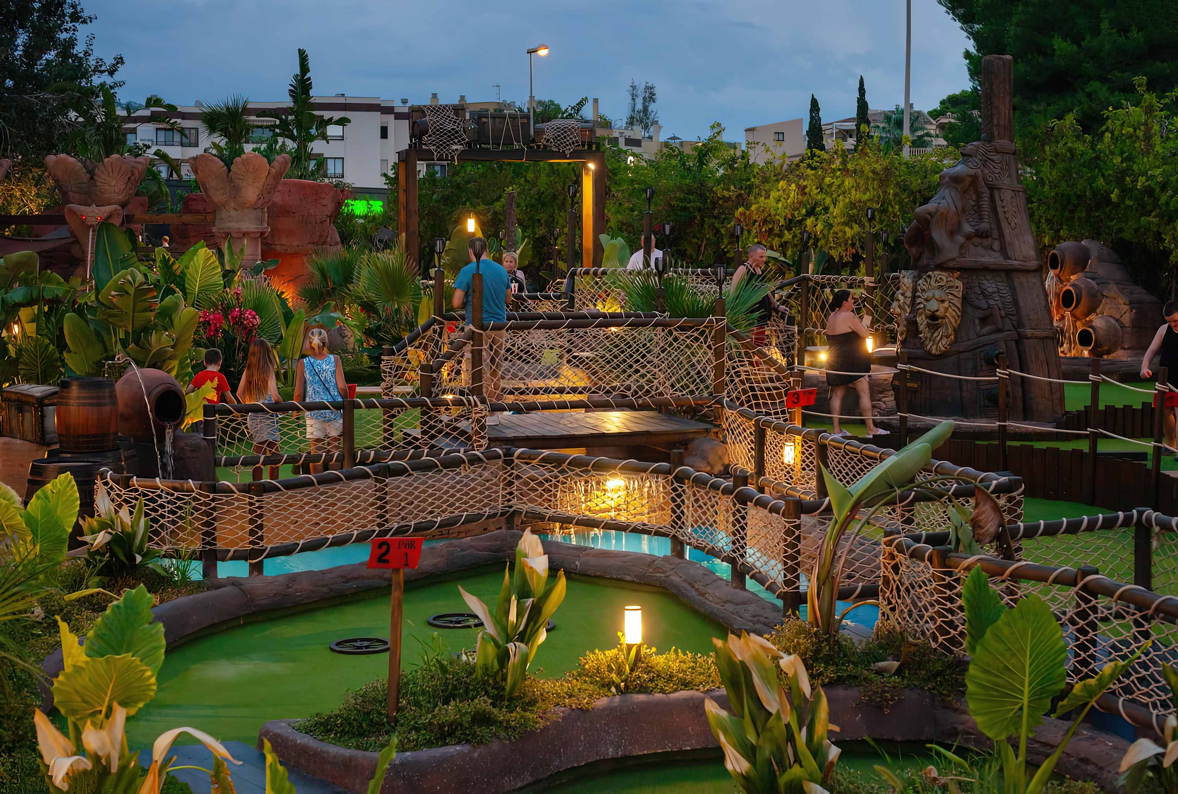conception et construction de mini-golfs conception de parc de mini-golf