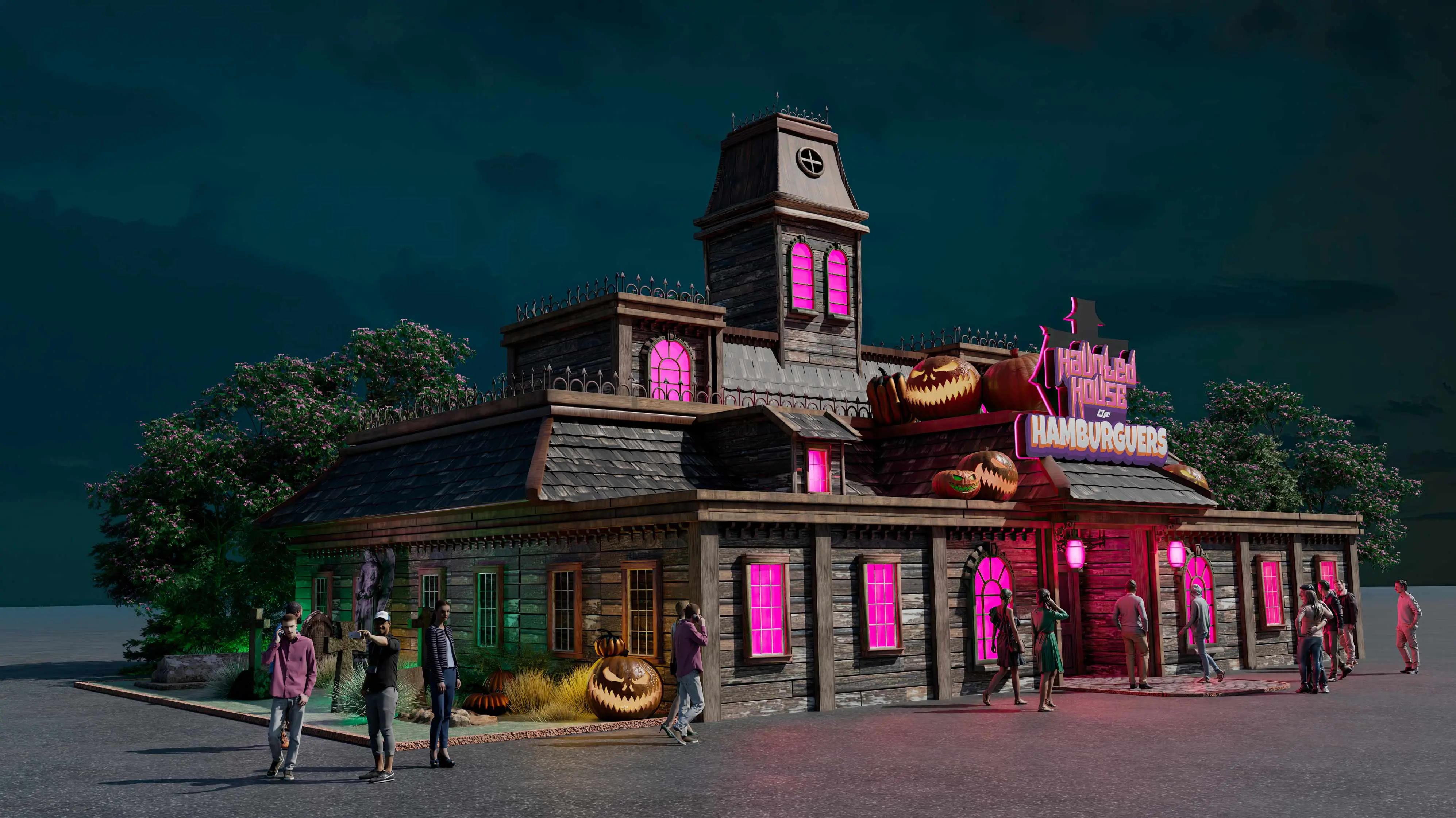 construction de restaurants à thème conception de restaurants à thème