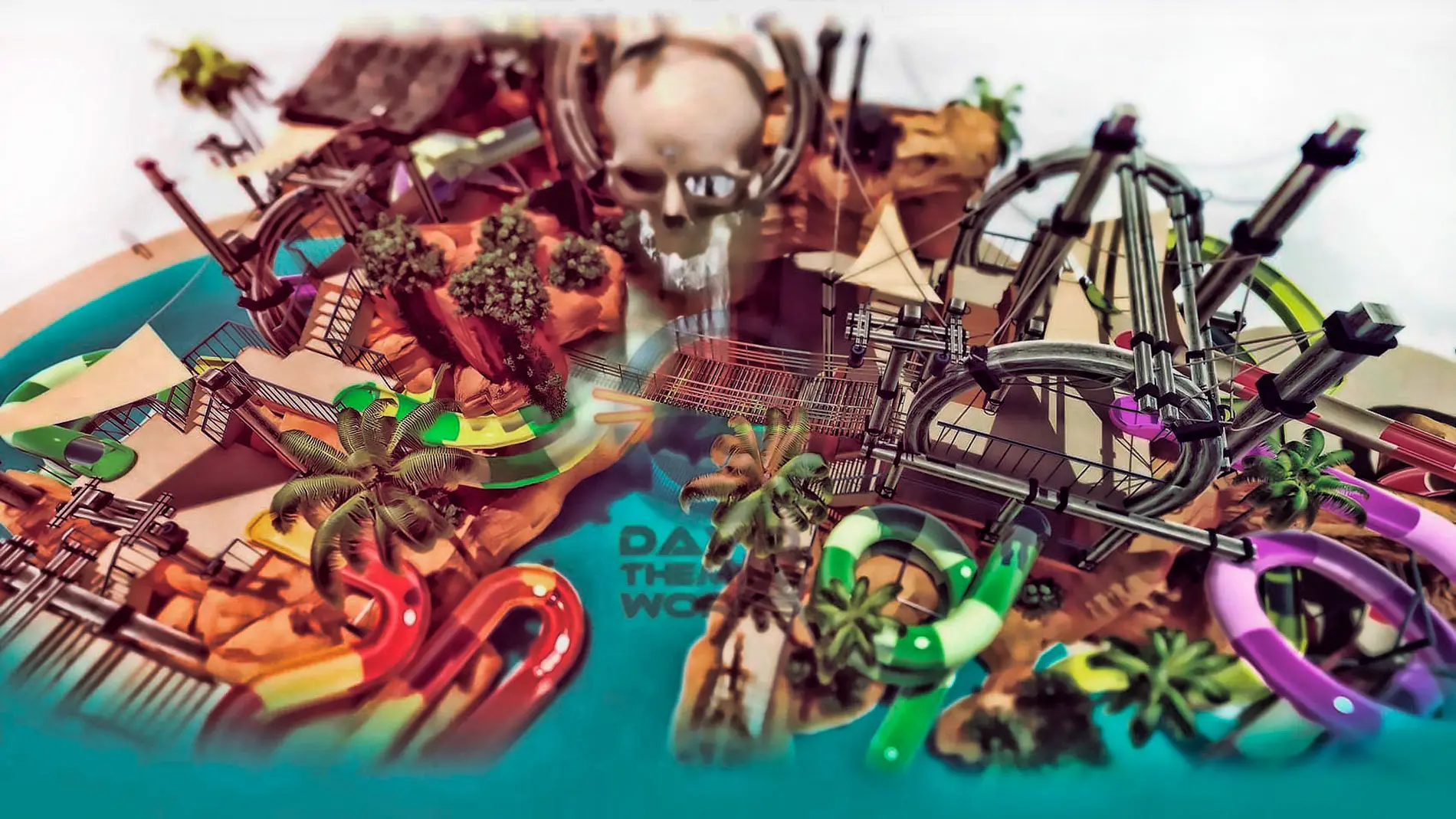 construction d'une piscine sur le thème des pirates conception de piscine sur le thème des pirates