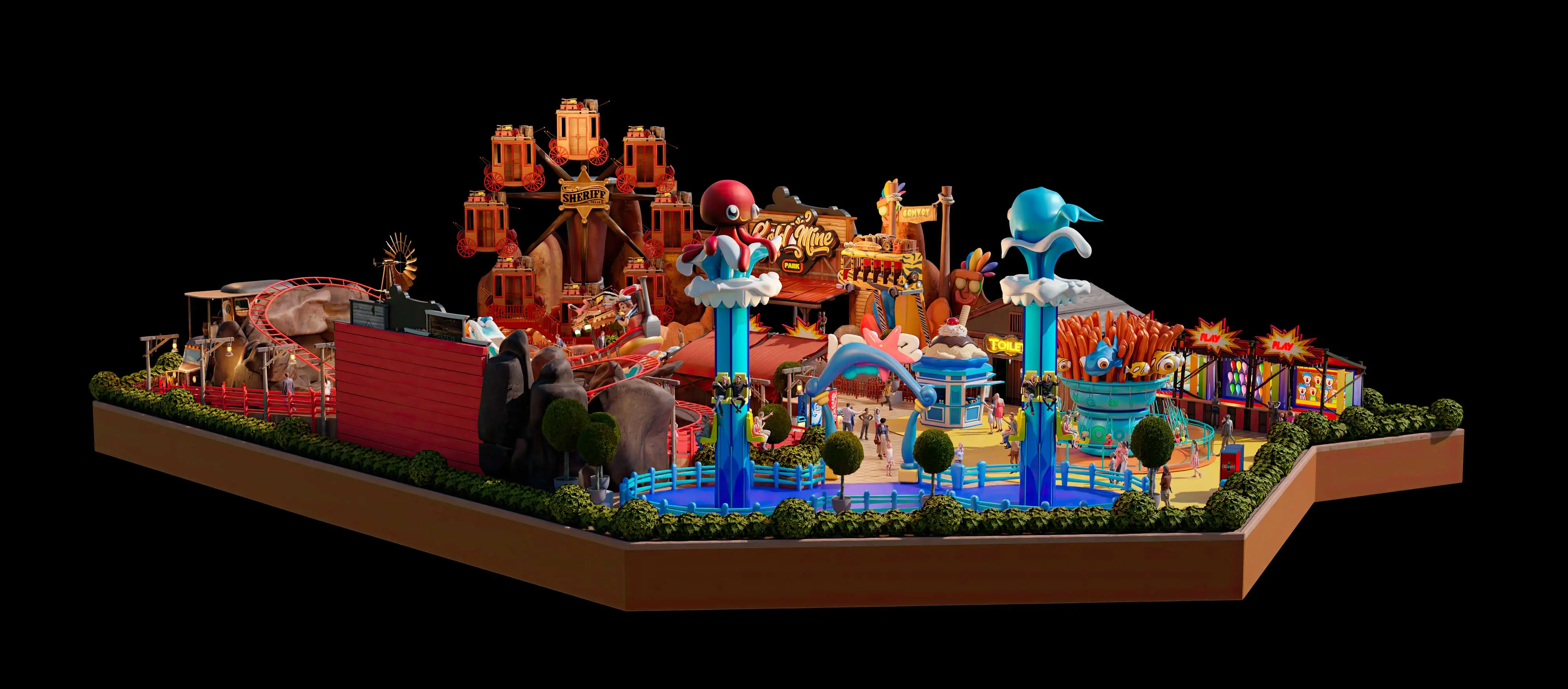 conception de parcs d'attractions conception de parcs de loisirs