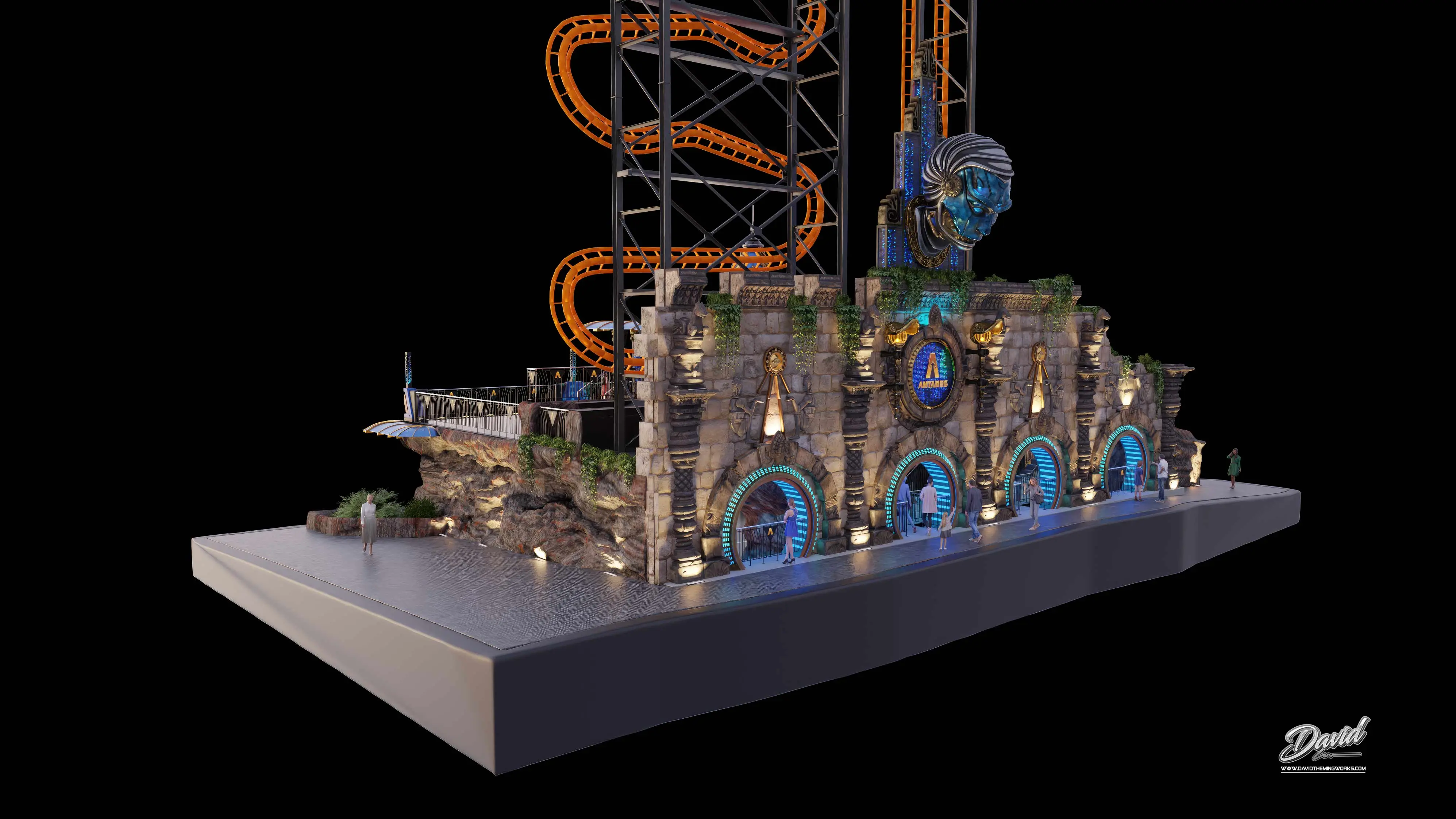 conception de parcs d'attractions conception de parcs à thème