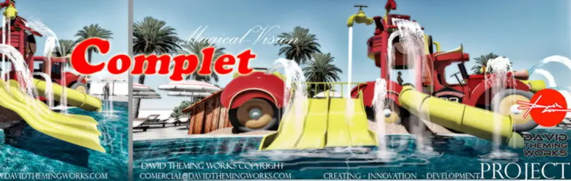  caminhão de bombeiros com escorregas, caminhão temático para piscinas infantis