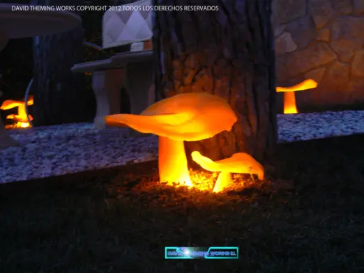 Iluminação de projetos temáticos - iluminação de piscinas.