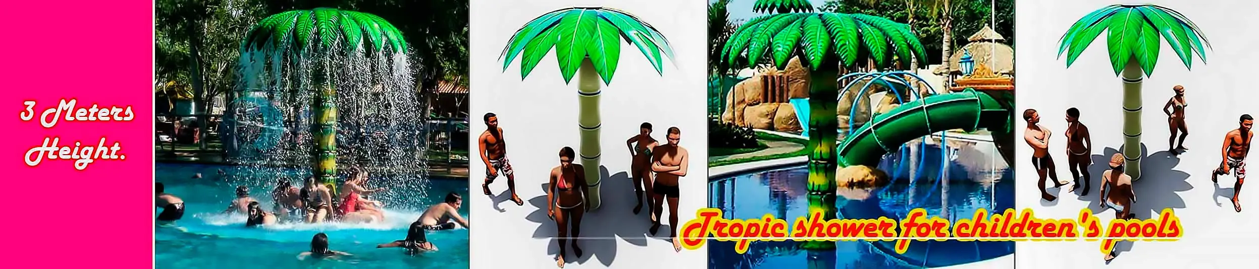 Jogos de água e parques aquáticos para piscinas para crianças (43