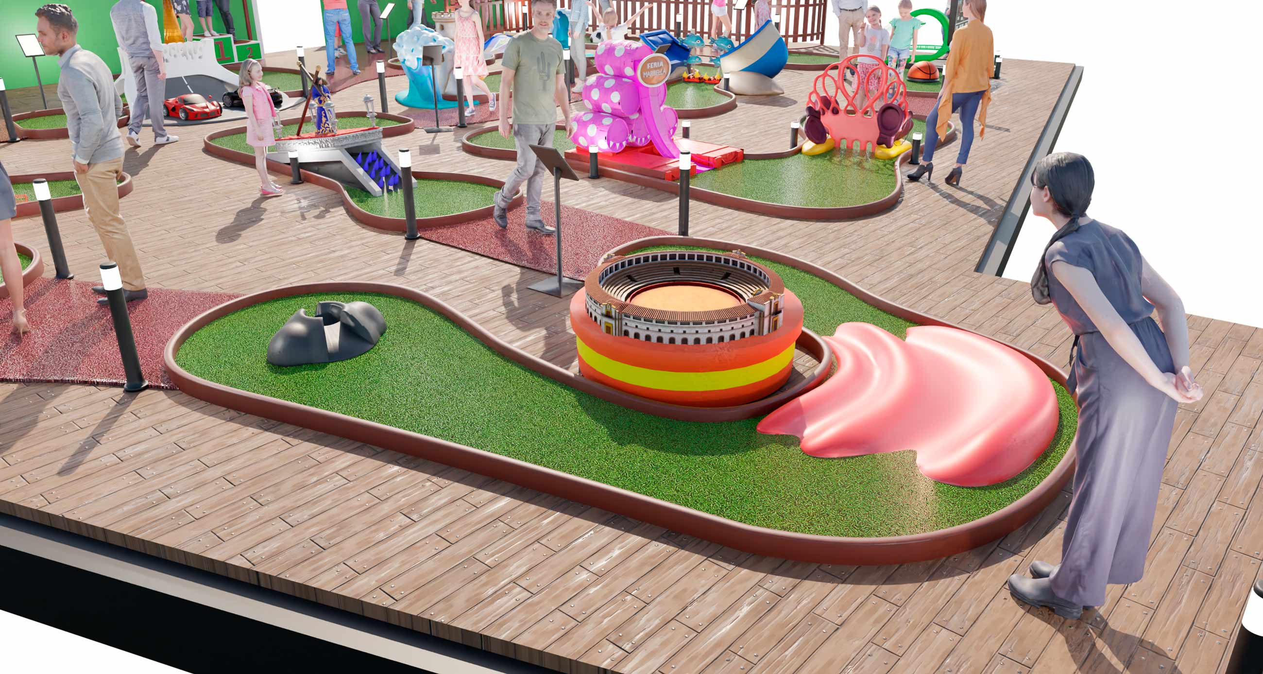 projeto minigolfe projeto e construção de minigolfe