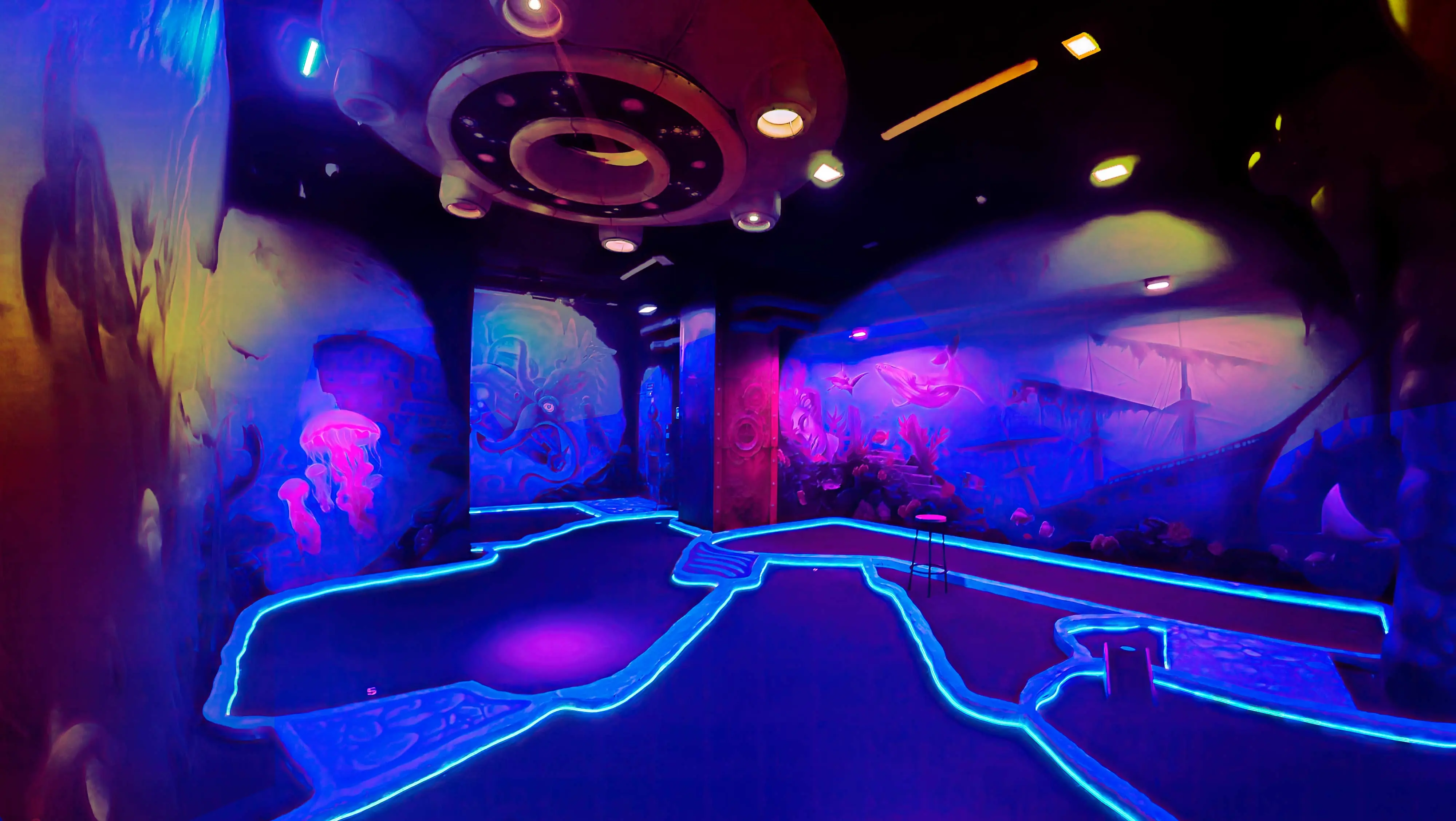 Projeto de parques de minigolfe Projeto e construção de parques de minigolfe