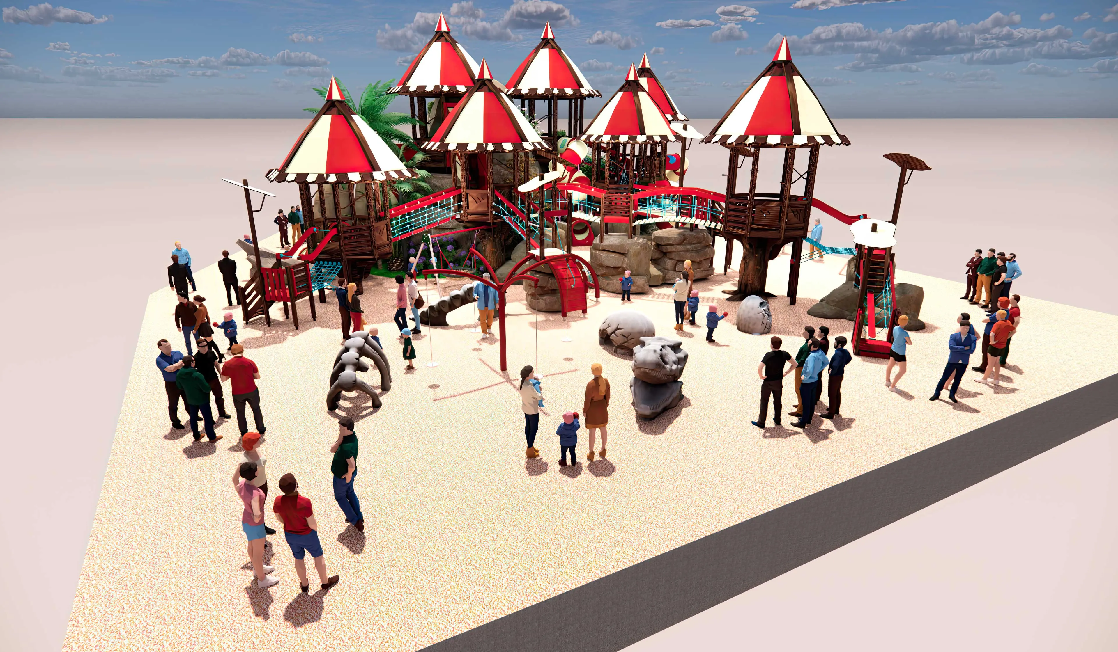 construção de parques temáticos infantis Projeto e construção de parques temáticos infantis