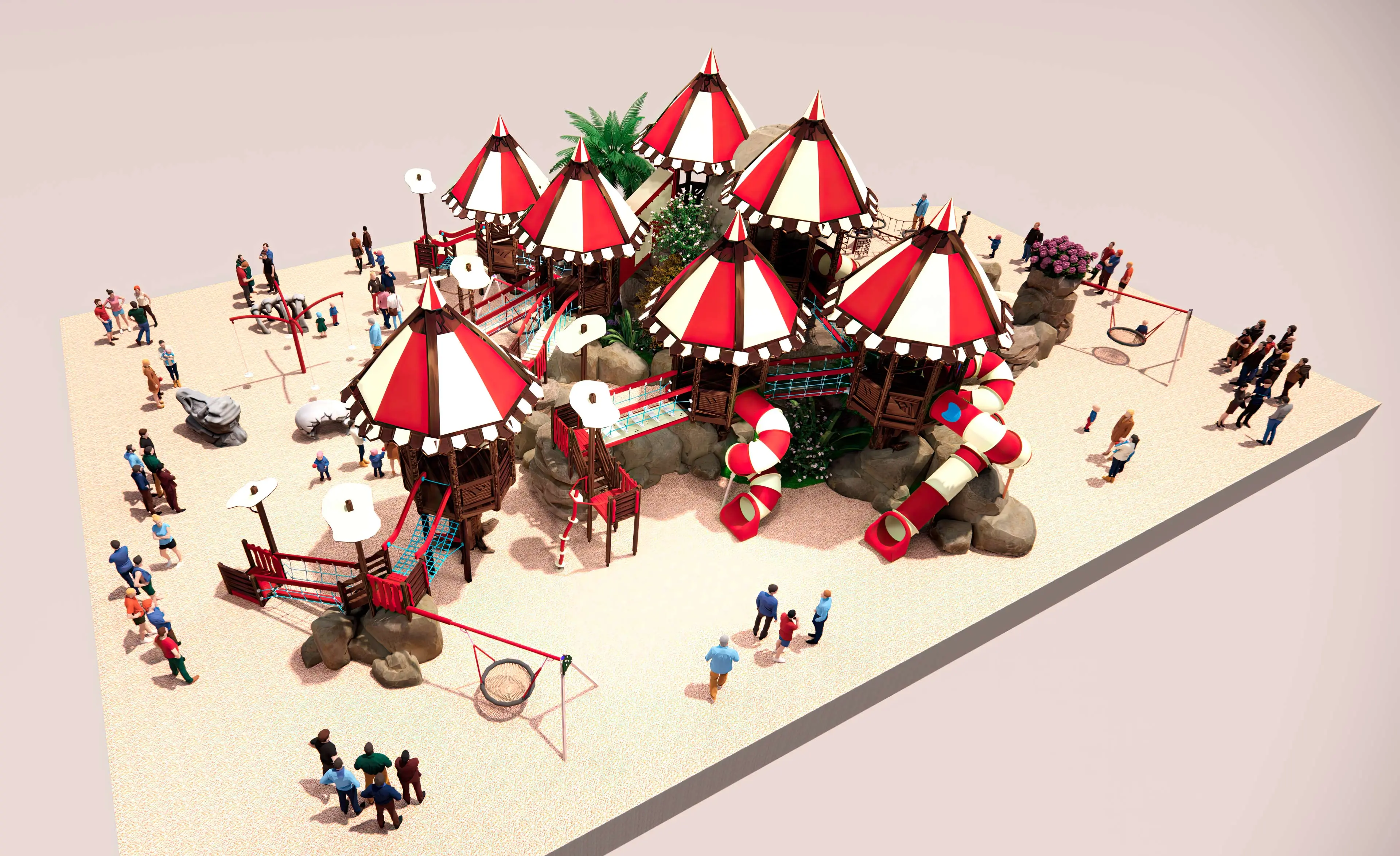 construção de parques temáticos infantis Projeto e construção de parques temáticos infantis