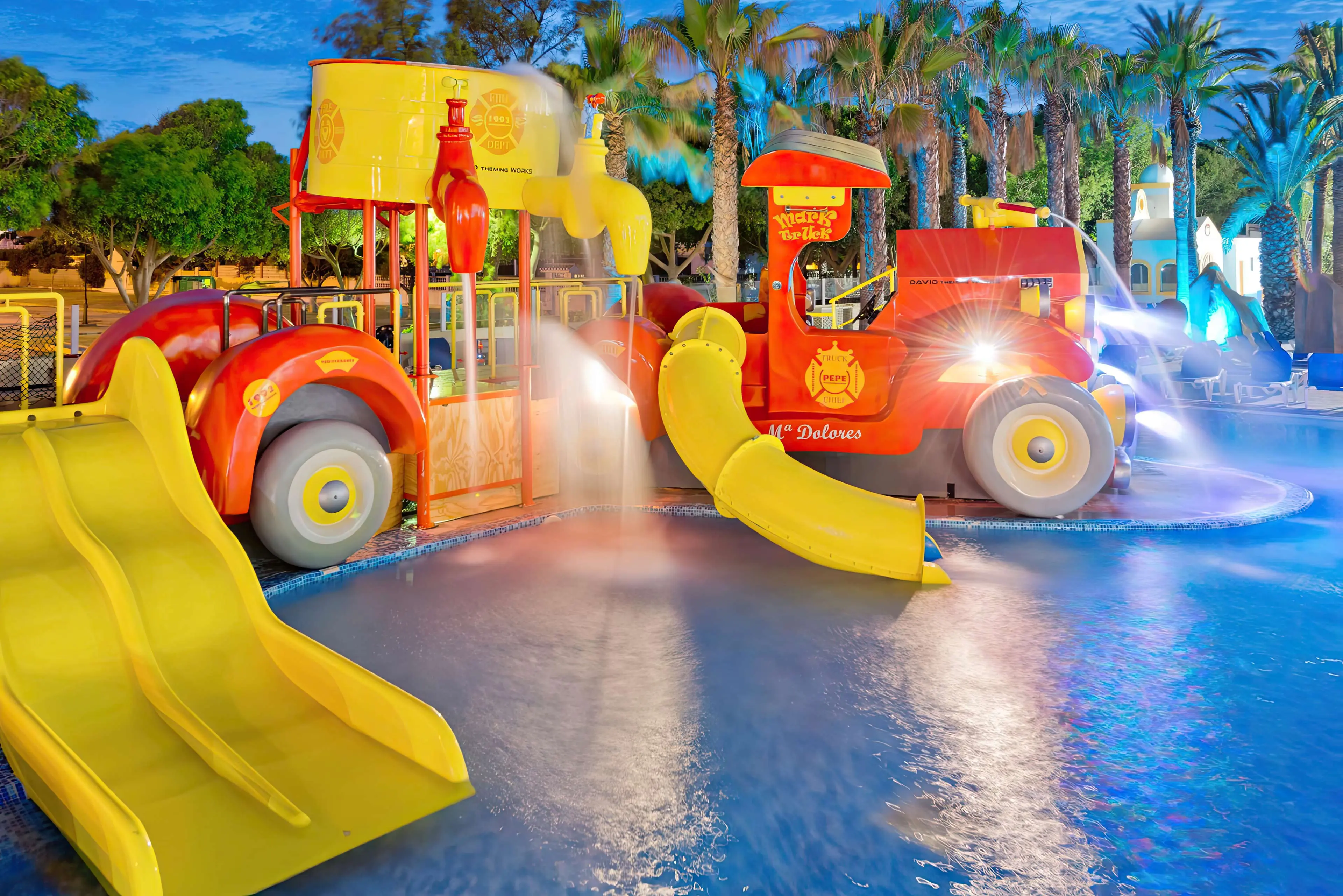 fabrico de parques aquáticos Projeto de parque infantil para piscinas