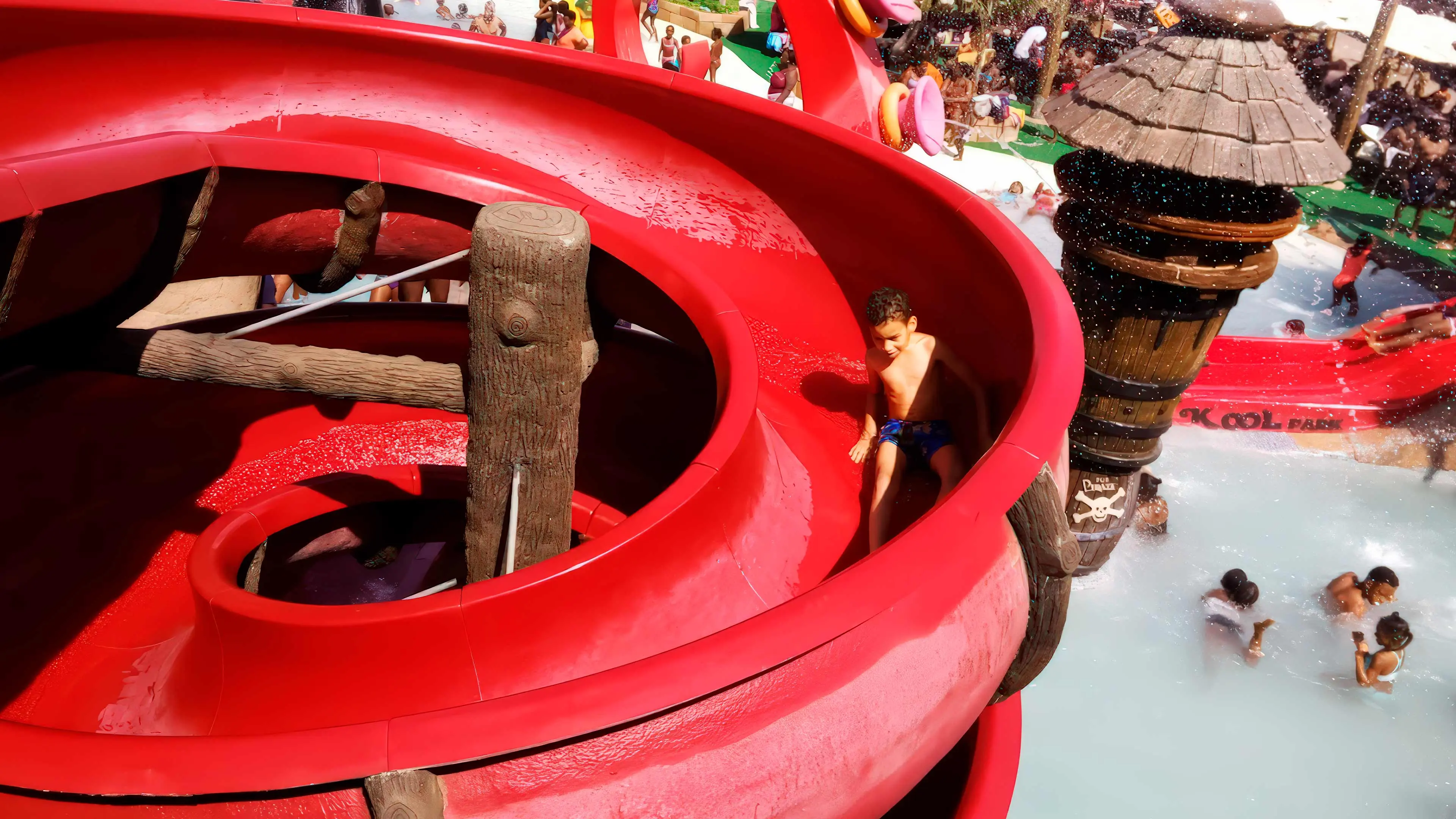 criação de uma piscina com tema de piratas construção de uma piscina com o tema piratas