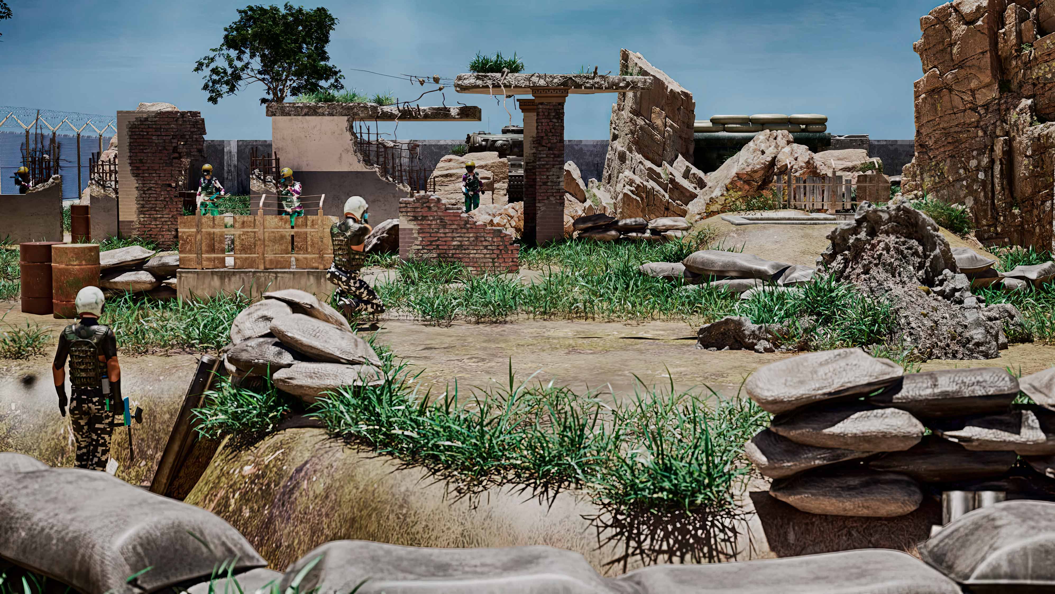 criação de parques temáticos de paintball projeto de parque de paintball