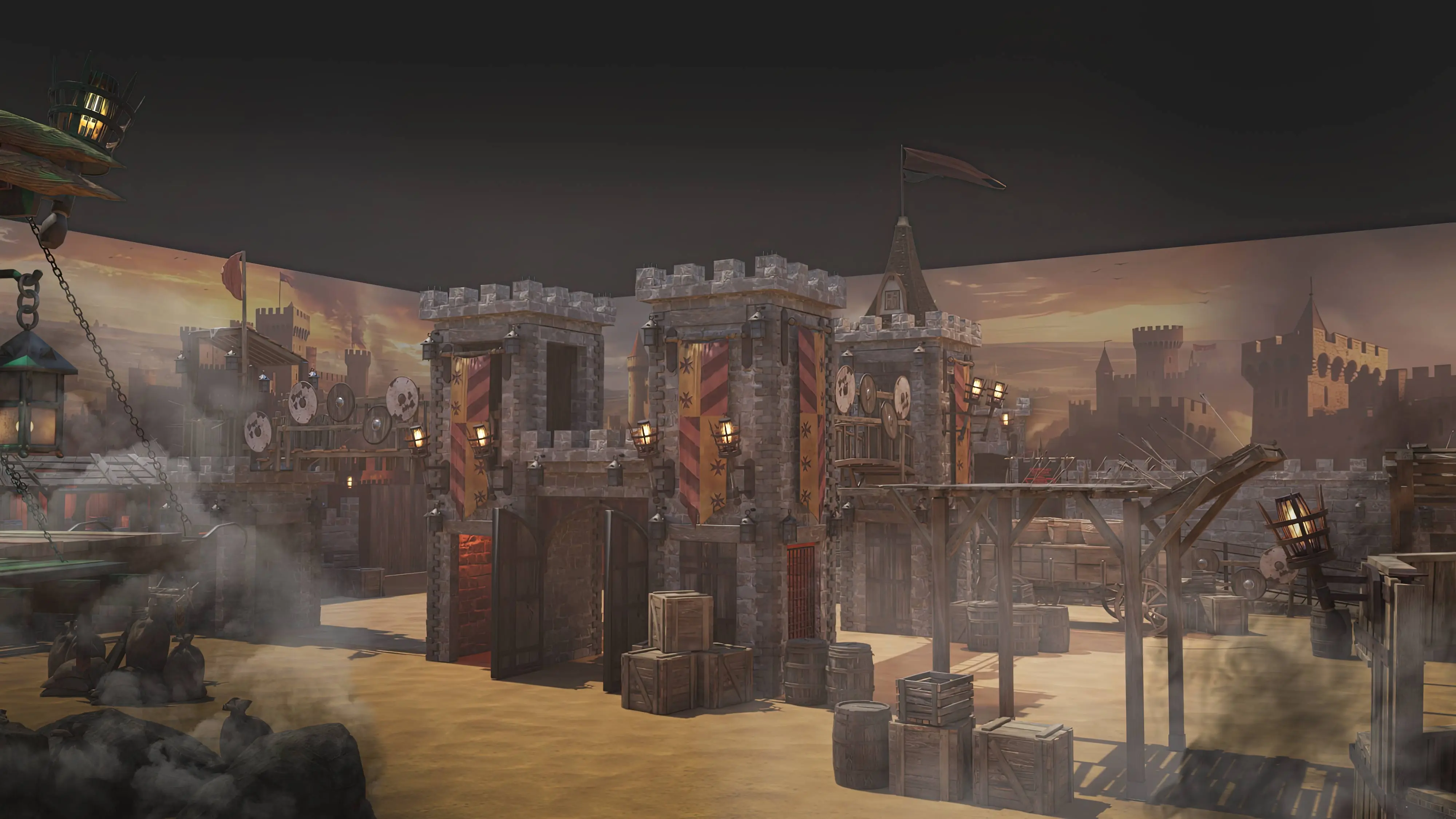 projeto de parque de paintball construção de parques de paintball