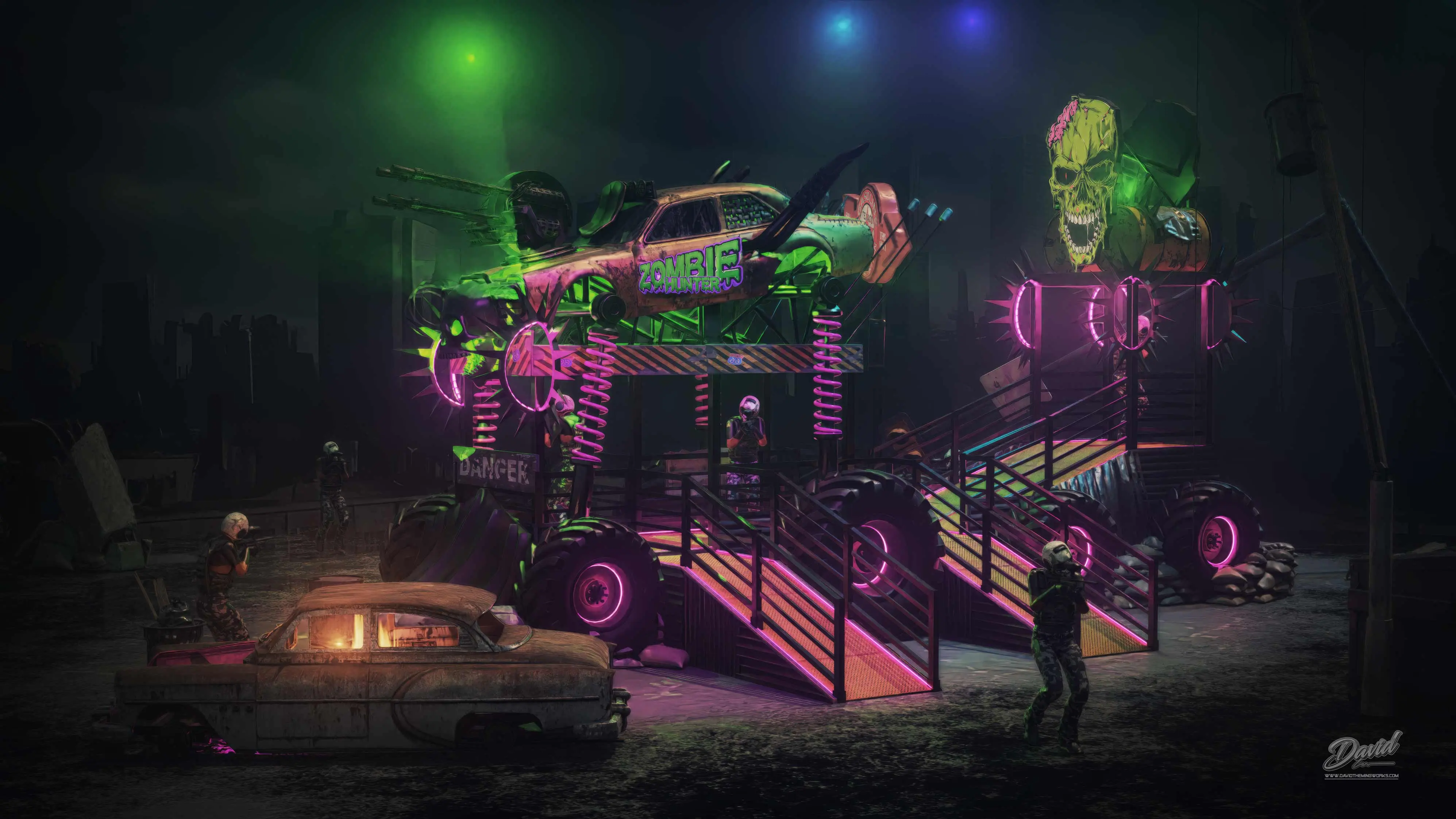 projeto de parque de paintball construção de parques de paintball