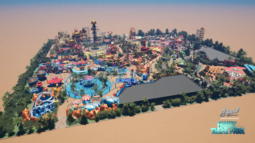 projeto de parque temático projeto de parque