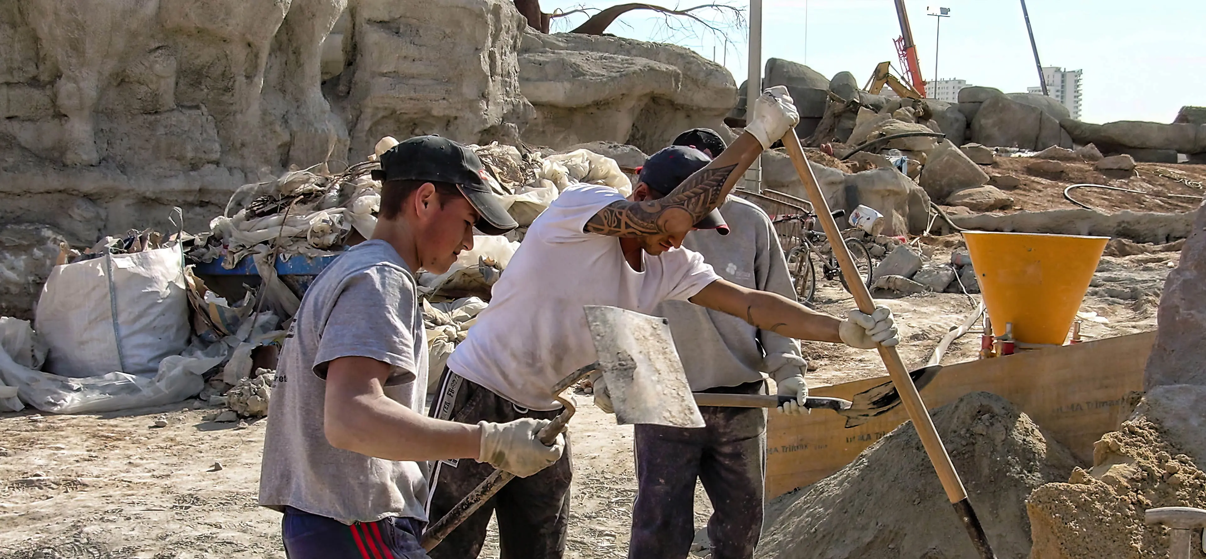 Construção de parques de diversões e parques temáticos Construção de parques de diversões