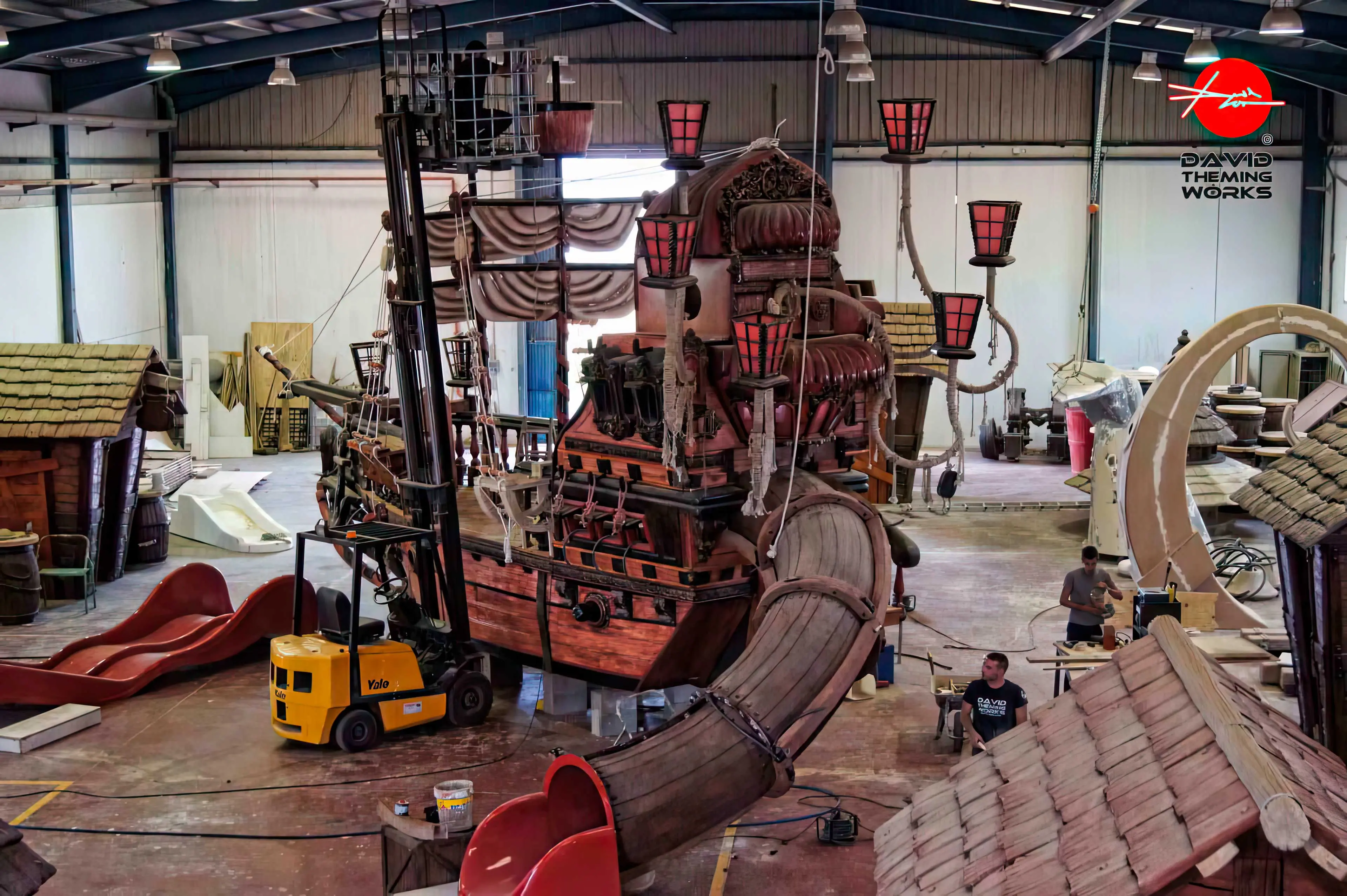 Construção de parques de diversões e parques temáticos Construção parques temáticos