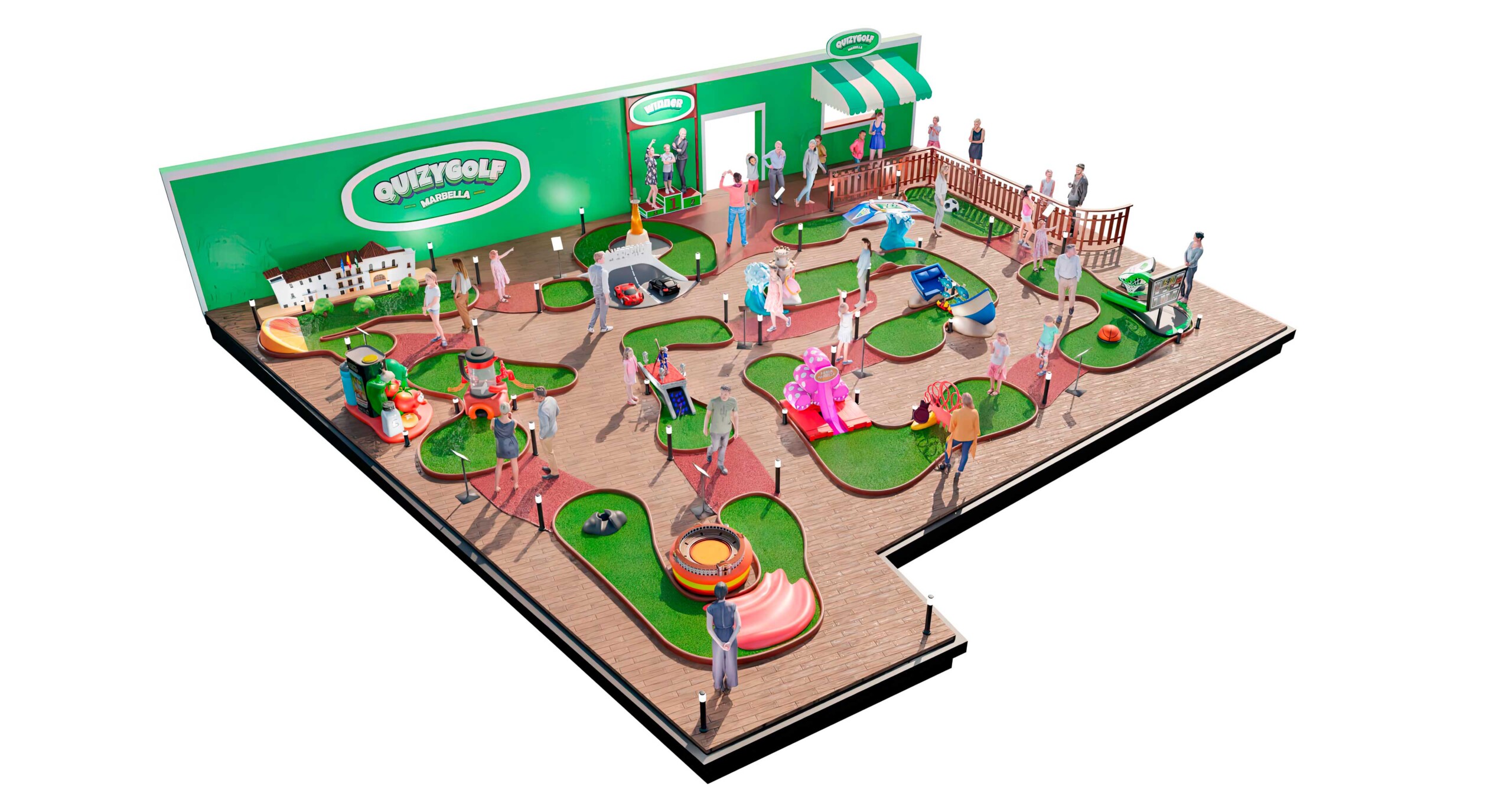 empresas de parques minigolf diseño y construccion