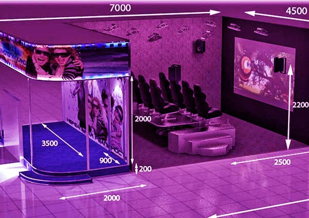 cines 5d para parques tematicos