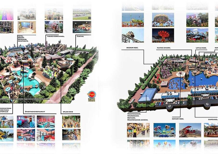 DISEÑO DE PARQUES TEMÁTICOS, DISEÑO Y CONSTRUCCIÓN de parques
