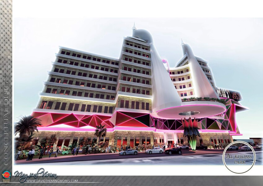 DISEÑO DE CENTROS COMERCIALES DISEÑO DE CENTROS COMERCIALES con RESORT Y PARQUE TEMATICO