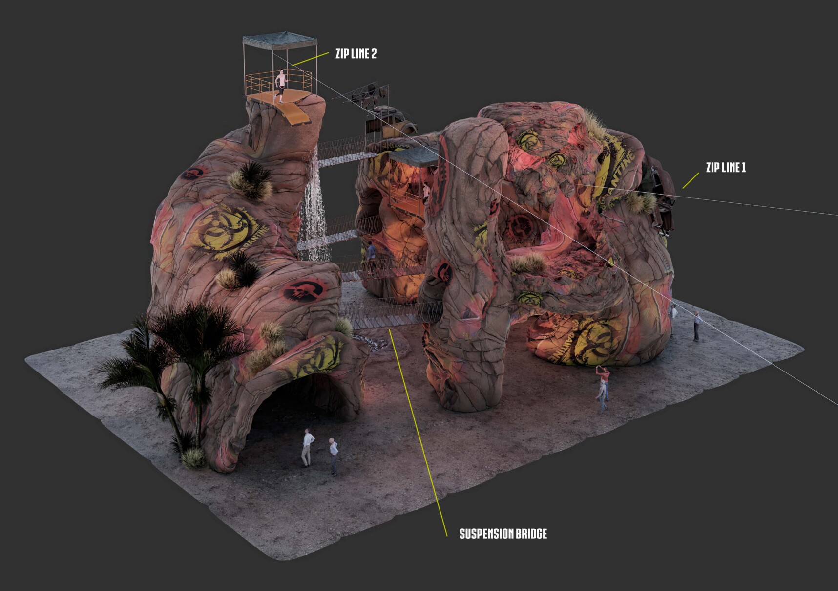 parque de escalada y aventuras diseño y construccion de parque de escalada y aventuras
