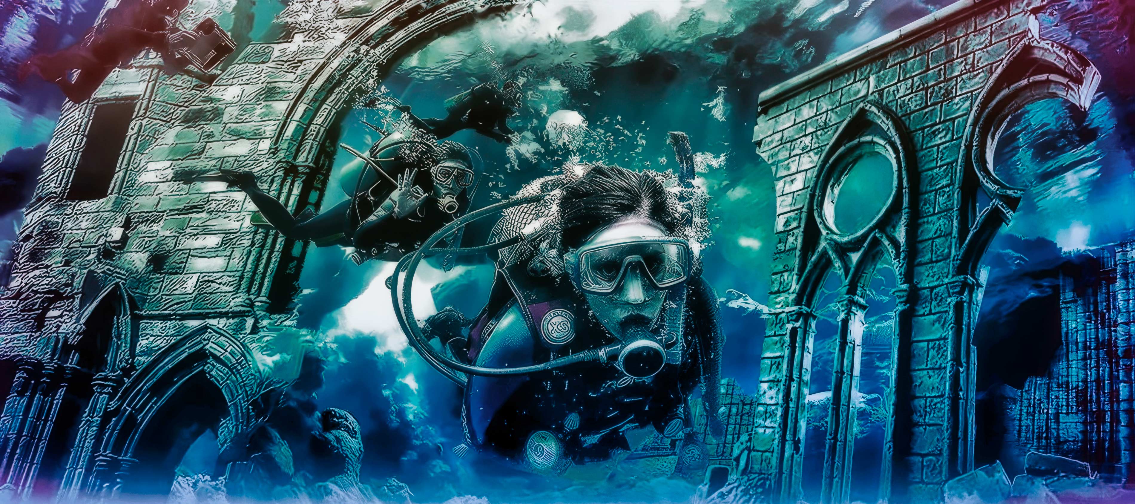 diseño de parques temáticos de buceo construcción de parques de espeleobuceo